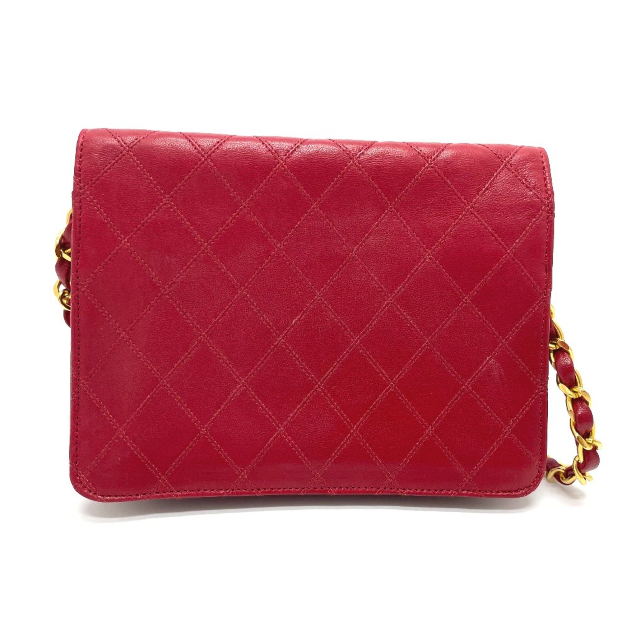 Chanel Chanel Bicolole Bag Chain Shoulder Shoulder Bag Red x GoldHardware Size ONE SIZE - 2 Thumbnail