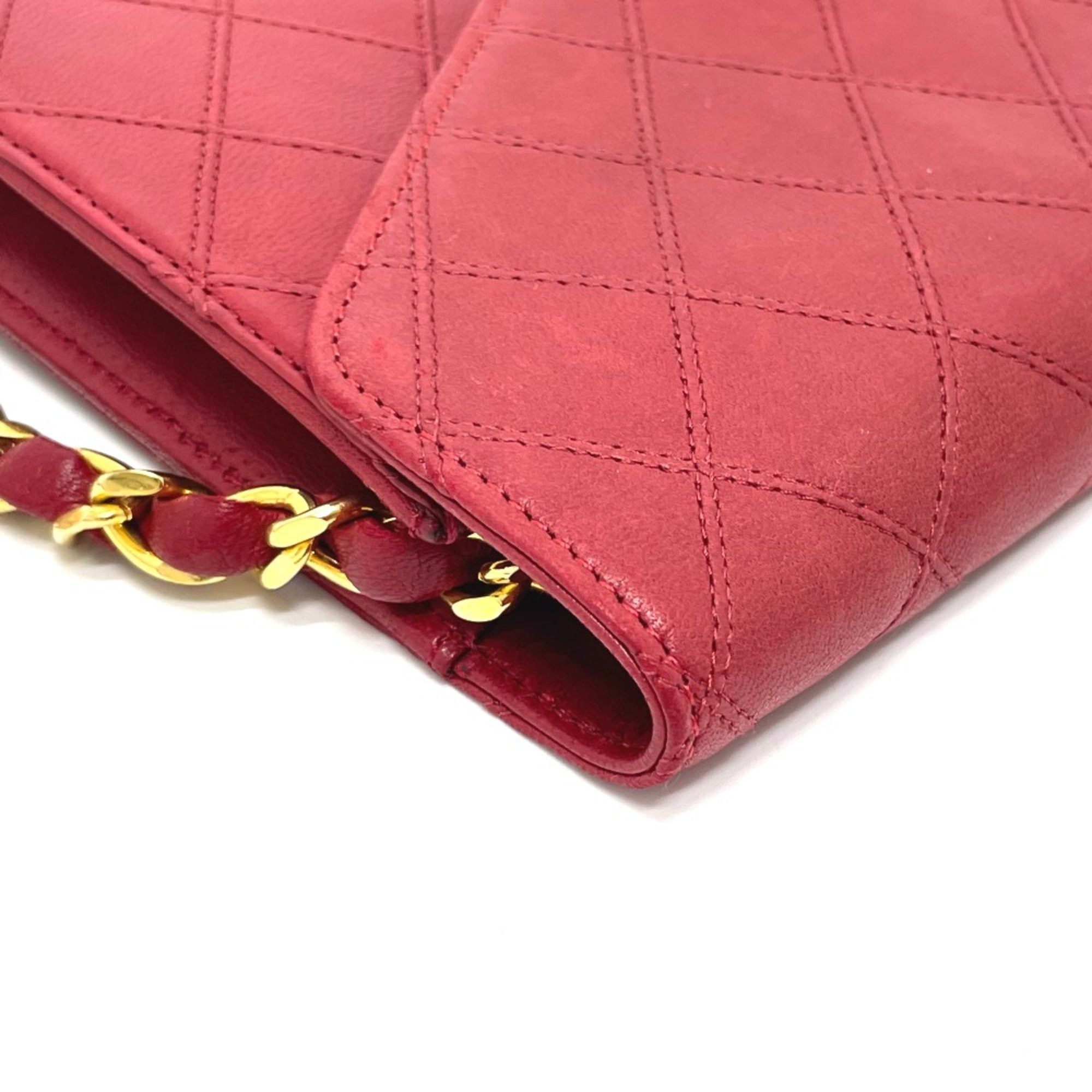 Chanel Chanel Bicolole Bag Chain Shoulder Shoulder Bag Red x GoldHardware Size ONE SIZE - 8 Thumbnail