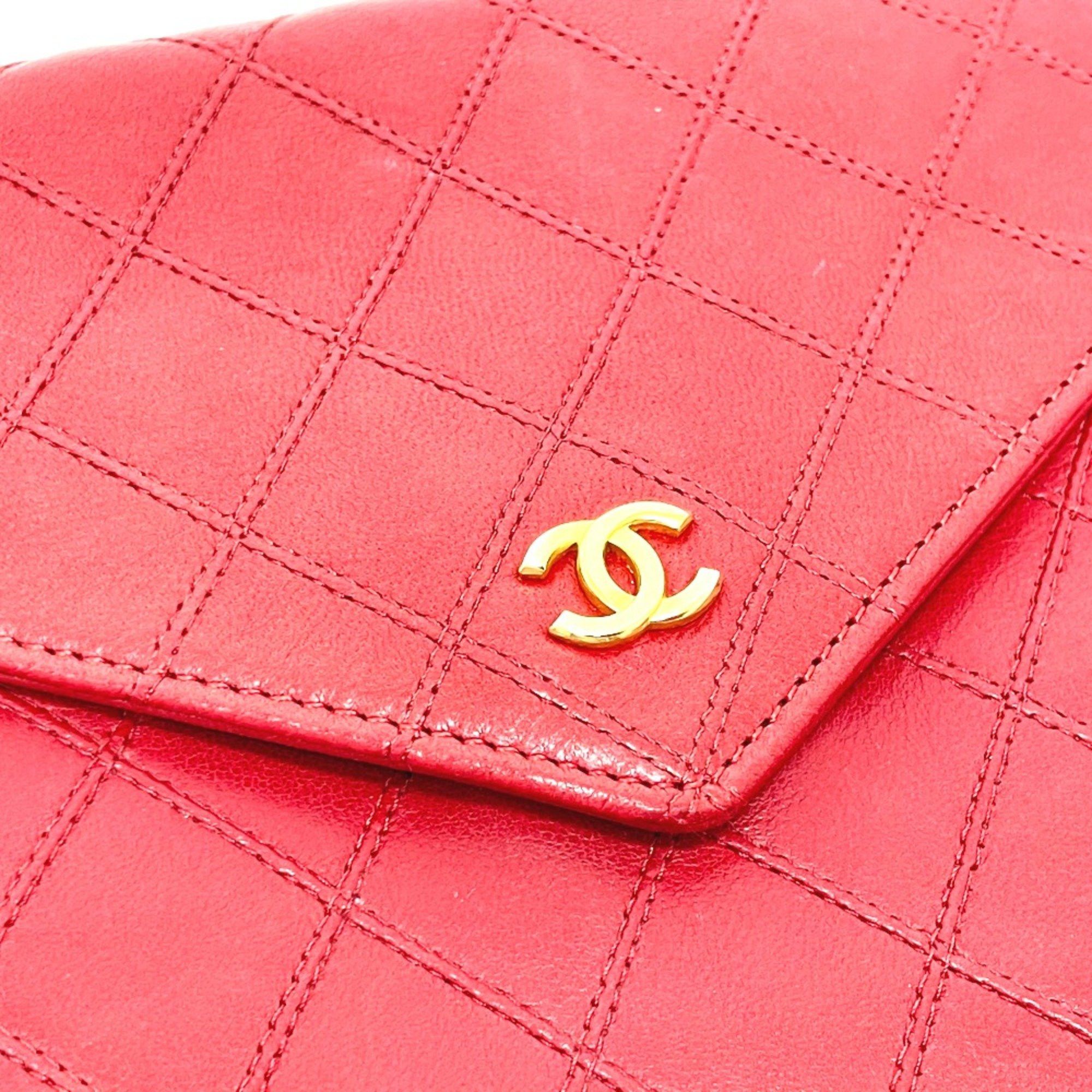 Chanel Chanel Bicolole Bag Chain Shoulder Shoulder Bag Red x GoldHardware Size ONE SIZE - 10 Thumbnail