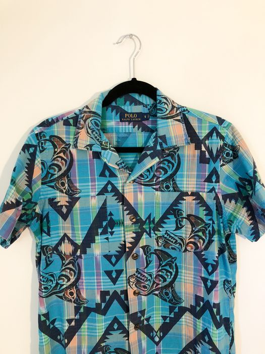 Ralph Lauren Tiki Camp Collar Shirt | Grailed