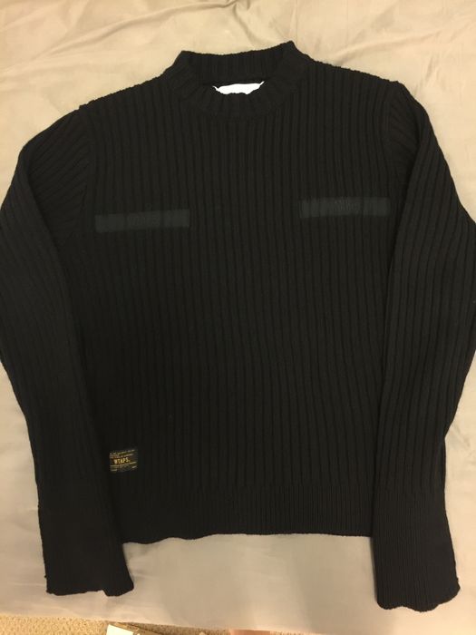 Wtaps Commander Sweater Black Medium Size US M / EU 48-50 / 2 - 7 Preview