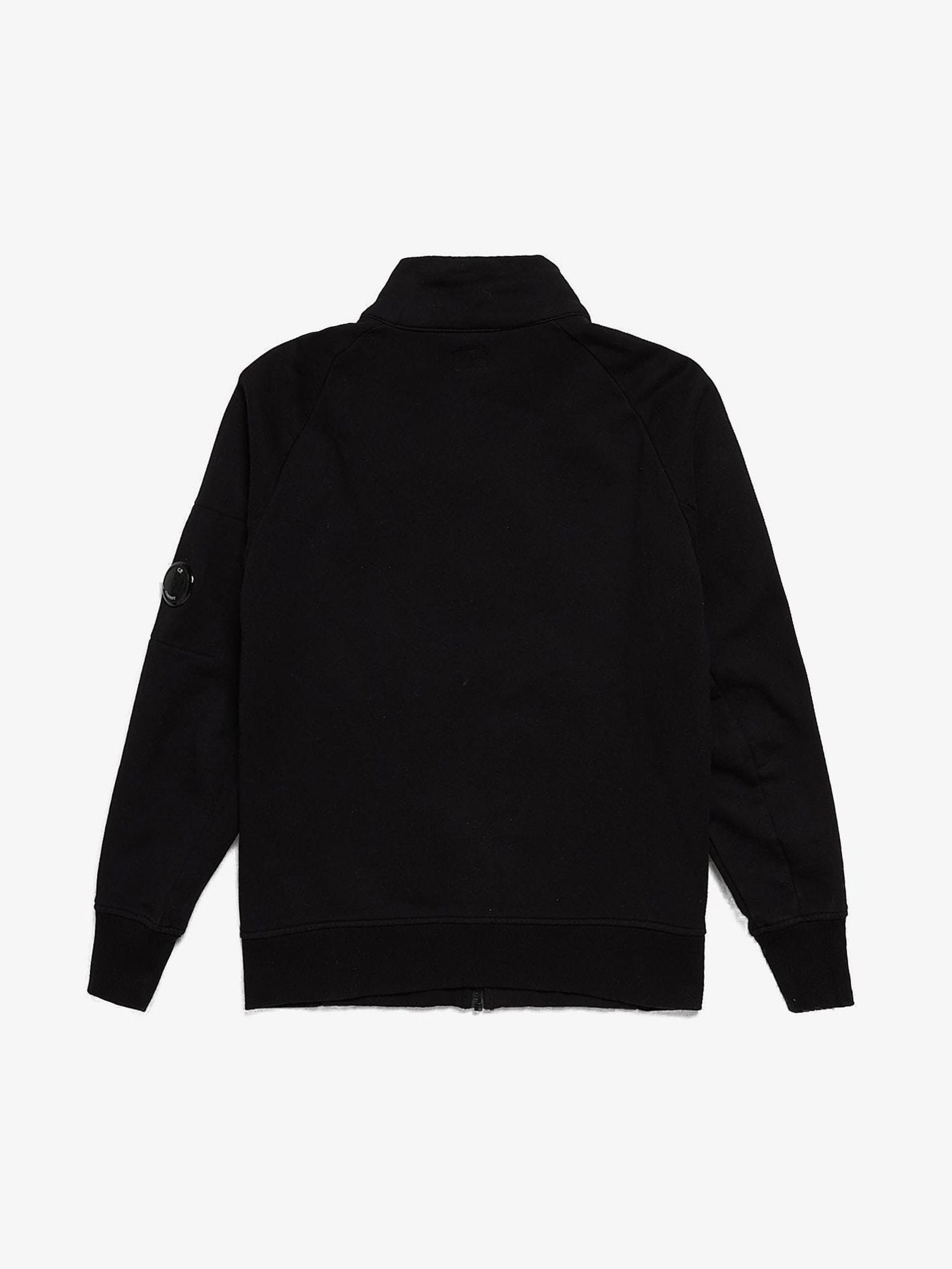 C.P. Company Black Cotton Zipped Light Jacket Size US M / EU 48-50 / 2 - 2 Thumbnail