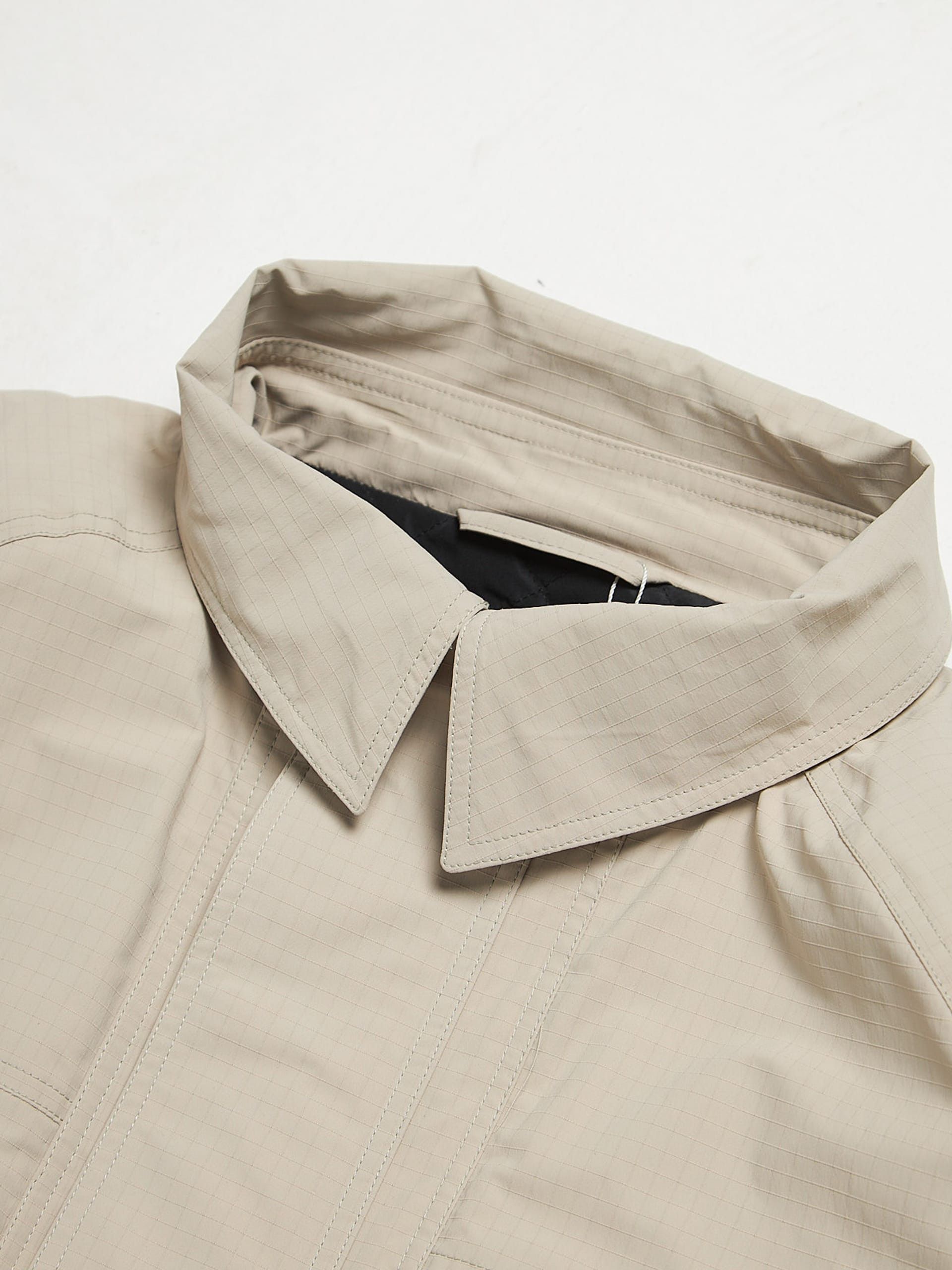 Balenciaga Beige Oversize Logo Jacket Size US XXL / EU 58 / 5 - 3 Thumbnail