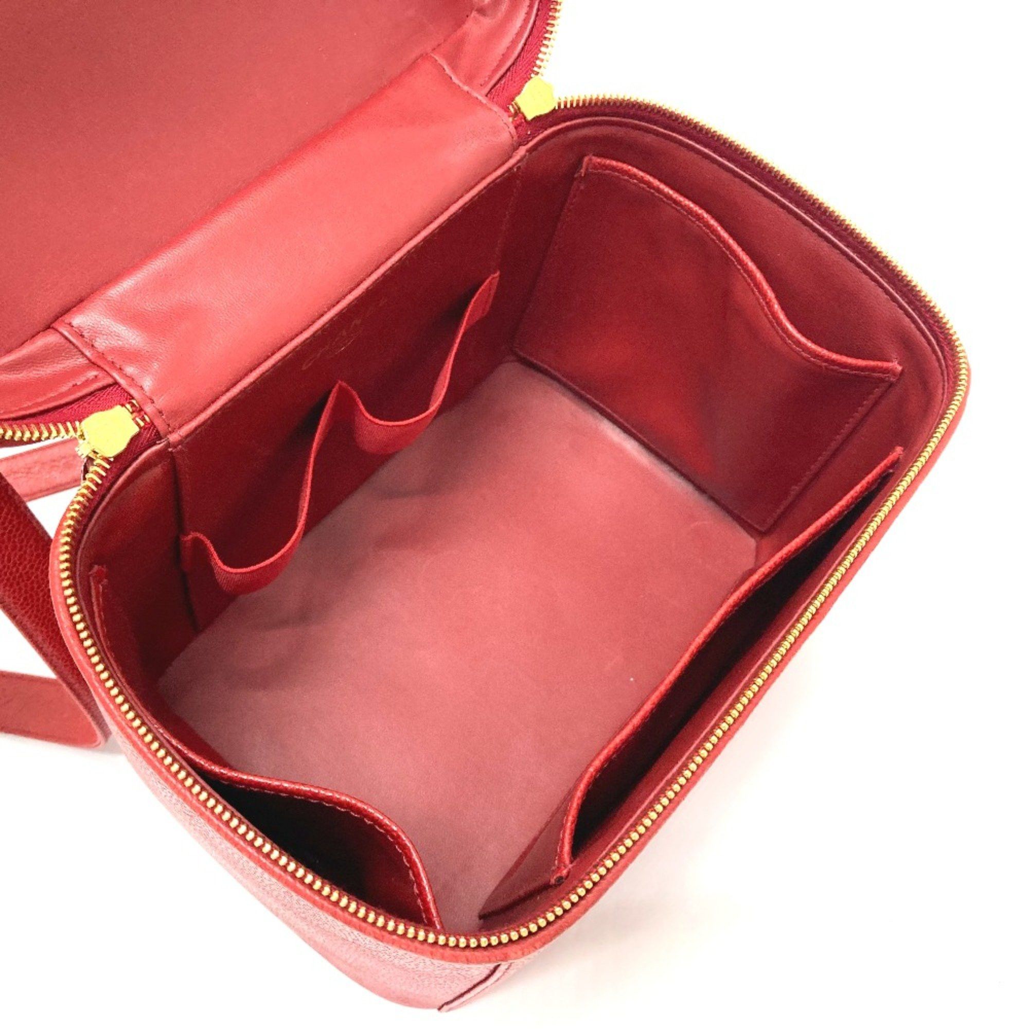 Chanel Chanel CC Mark Bag 2WAY Shoulder Bag Red GoldHardware Size ONE SIZE - 10 Thumbnail