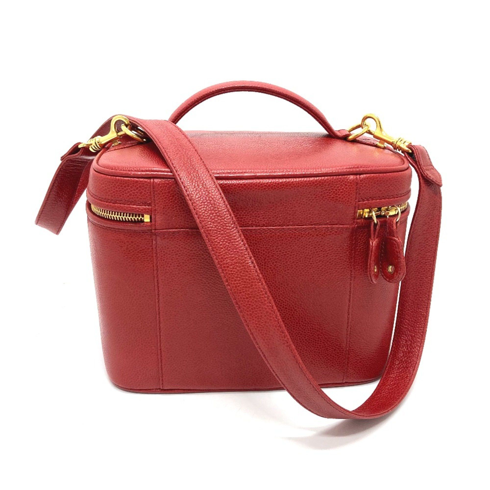 Chanel Chanel CC Mark Bag 2WAY Shoulder Bag Red GoldHardware Size ONE SIZE - 2 Thumbnail