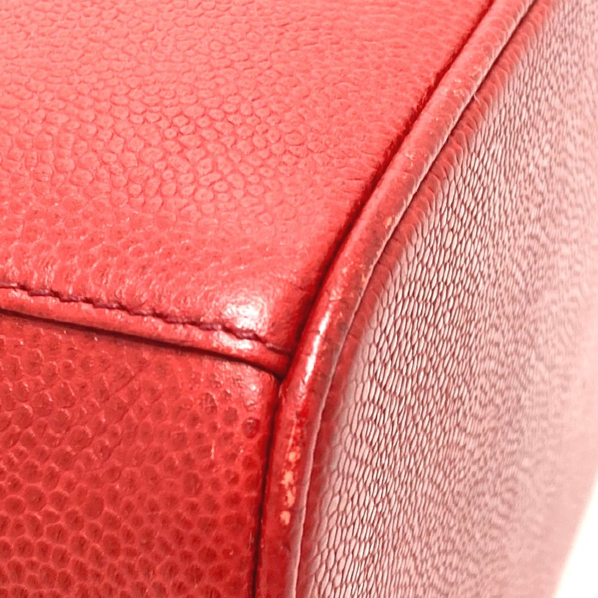 Chanel Chanel CC Mark Bag 2WAY Shoulder Bag Red GoldHardware Size ONE SIZE - 6 Thumbnail