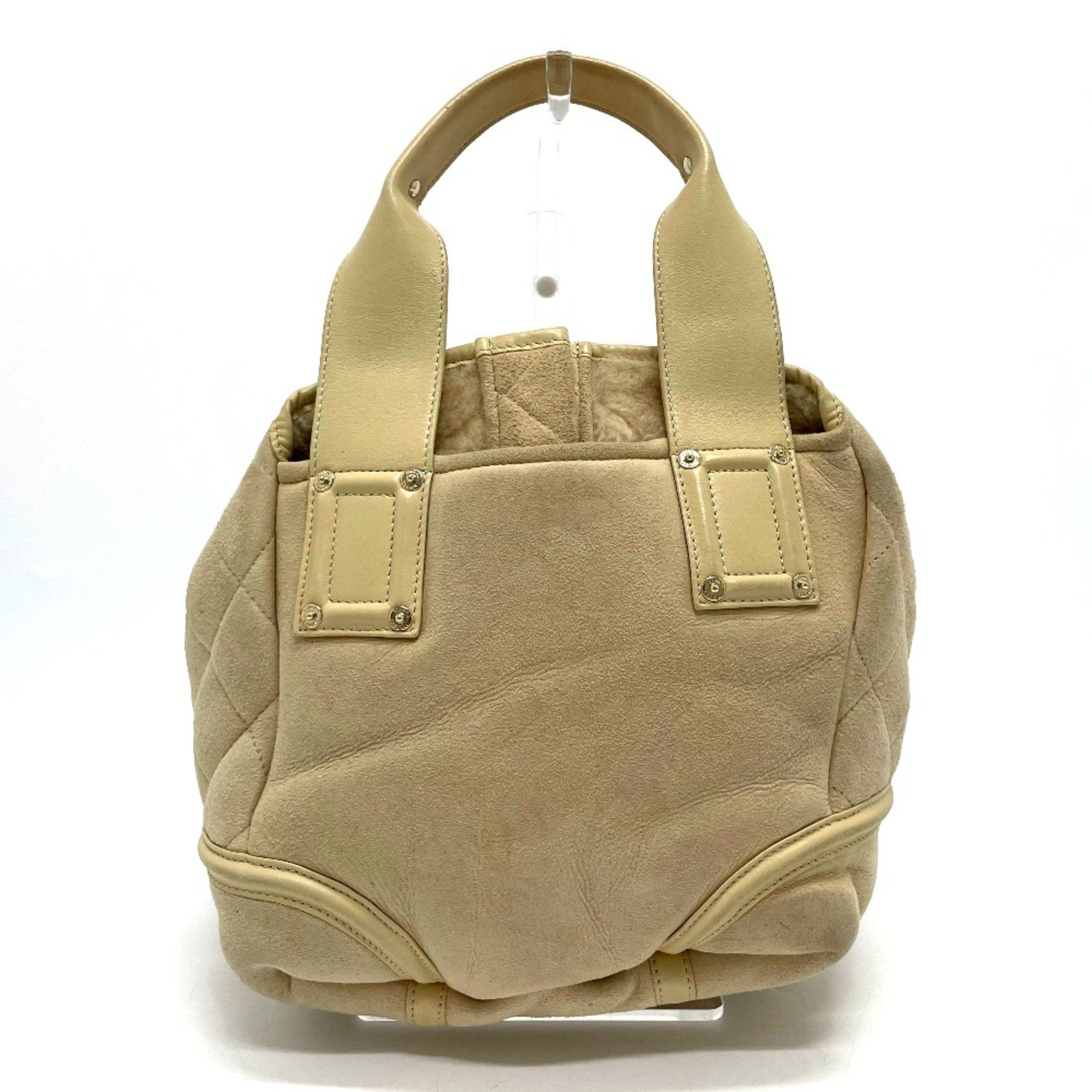 Chanel Chanel CC Mark Bag Hand Bag Beige x GoldHardware Size ONE SIZE - 2 Thumbnail