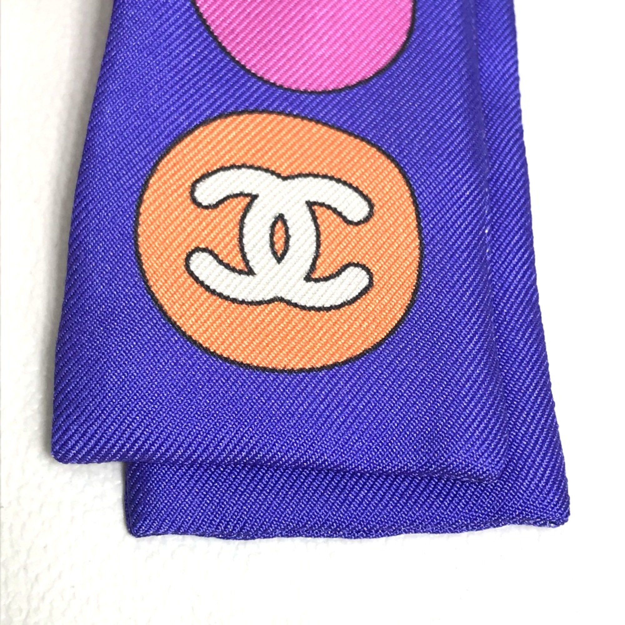 Chanel Chanel Bandeau Scarf Multicolore Size ONE SIZE - 3 Thumbnail