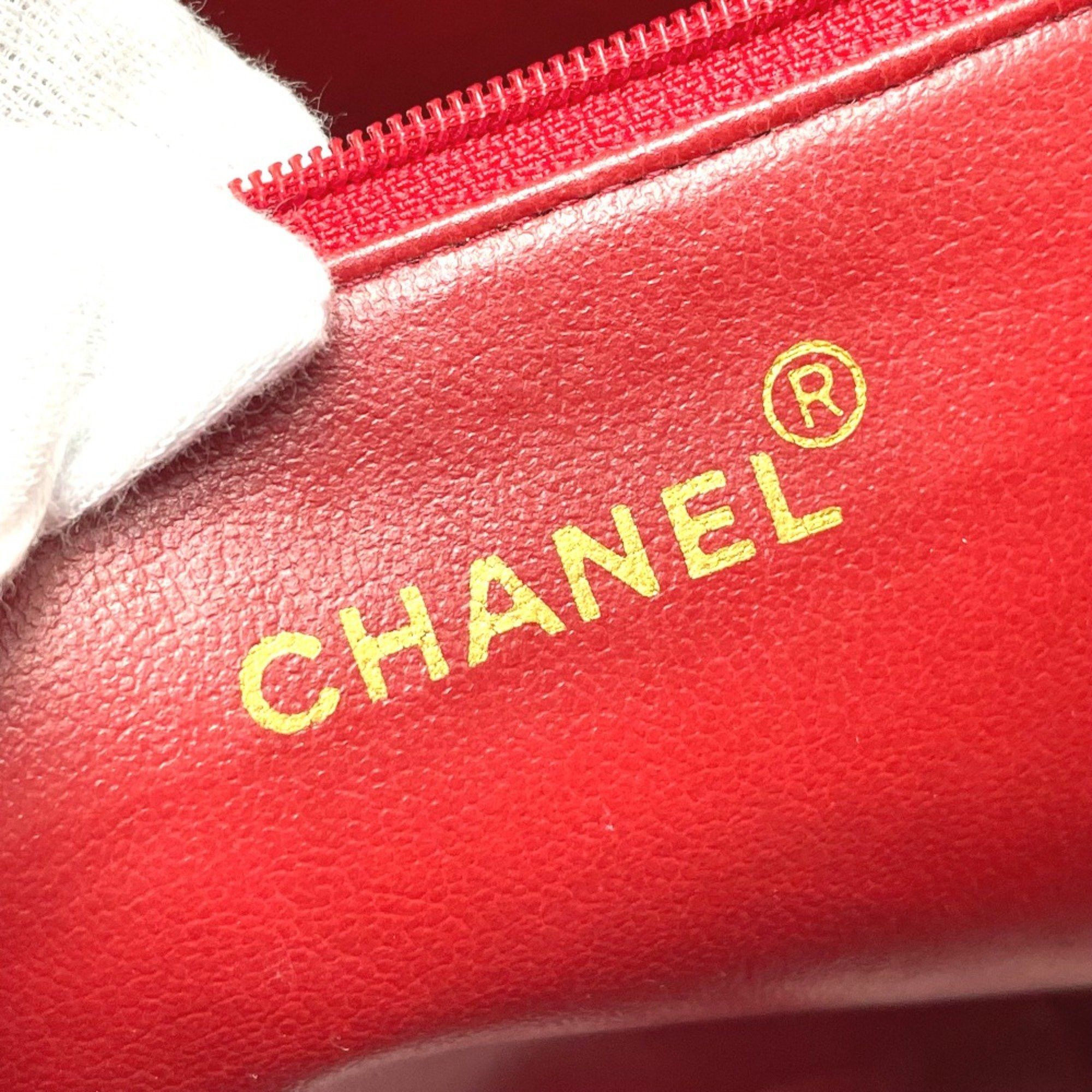 Chanel Chanel CC Mark Bag Tote Bag Shoulder Bag Red GoldHardware Size ONE SIZE - 10 Thumbnail