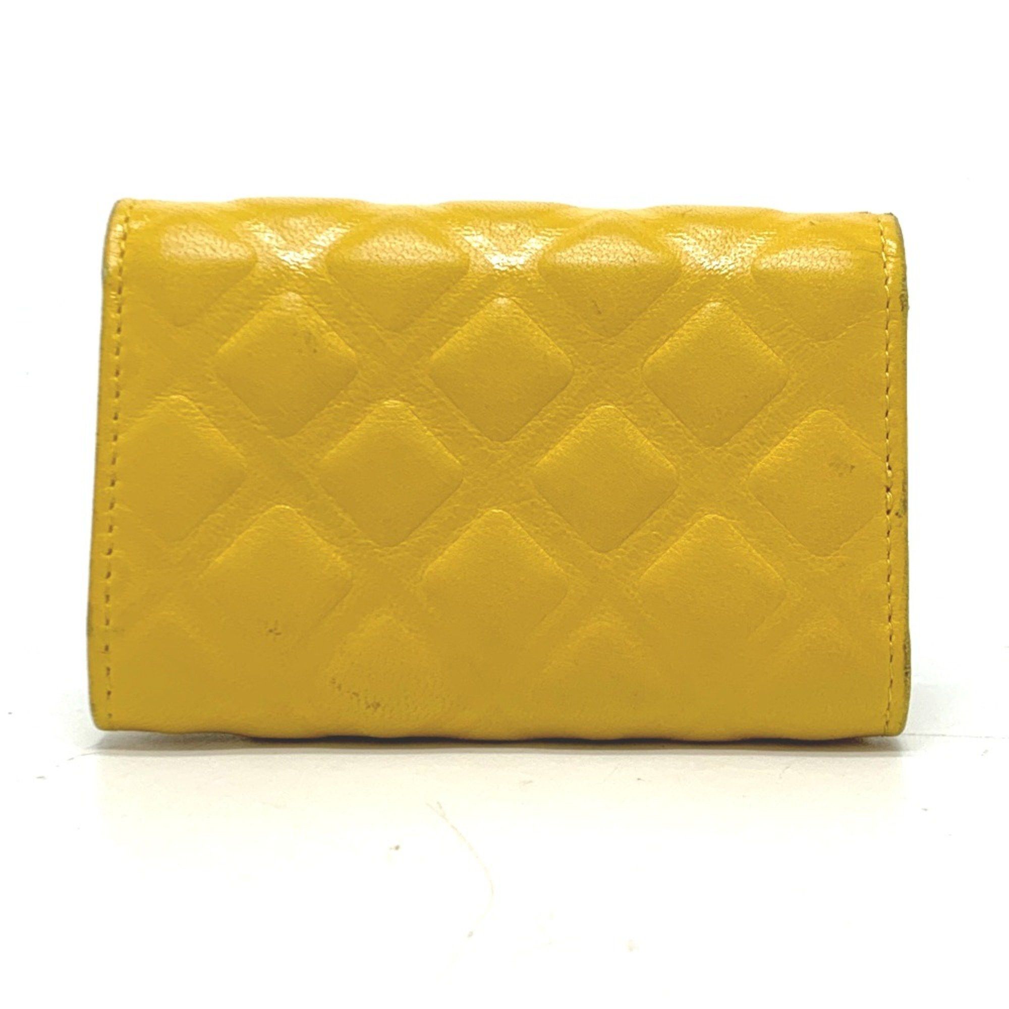 Chanel Chanel CC Mark 4 stations with key ring Key Case yellow Size ONE SIZE - 2 Thumbnail