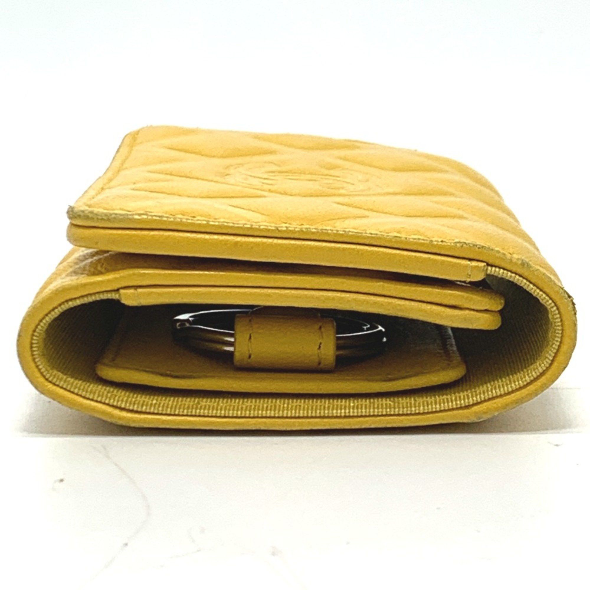 Chanel Chanel CC Mark 4 stations with key ring Key Case yellow Size ONE SIZE - 5 Thumbnail
