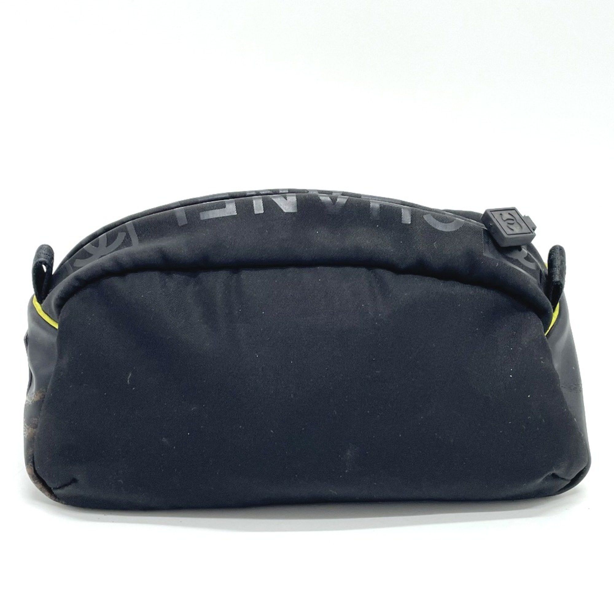 Chanel Chanel Sports line Bag Cluch Bag Pouch Black Size ONE SIZE - 2 Thumbnail