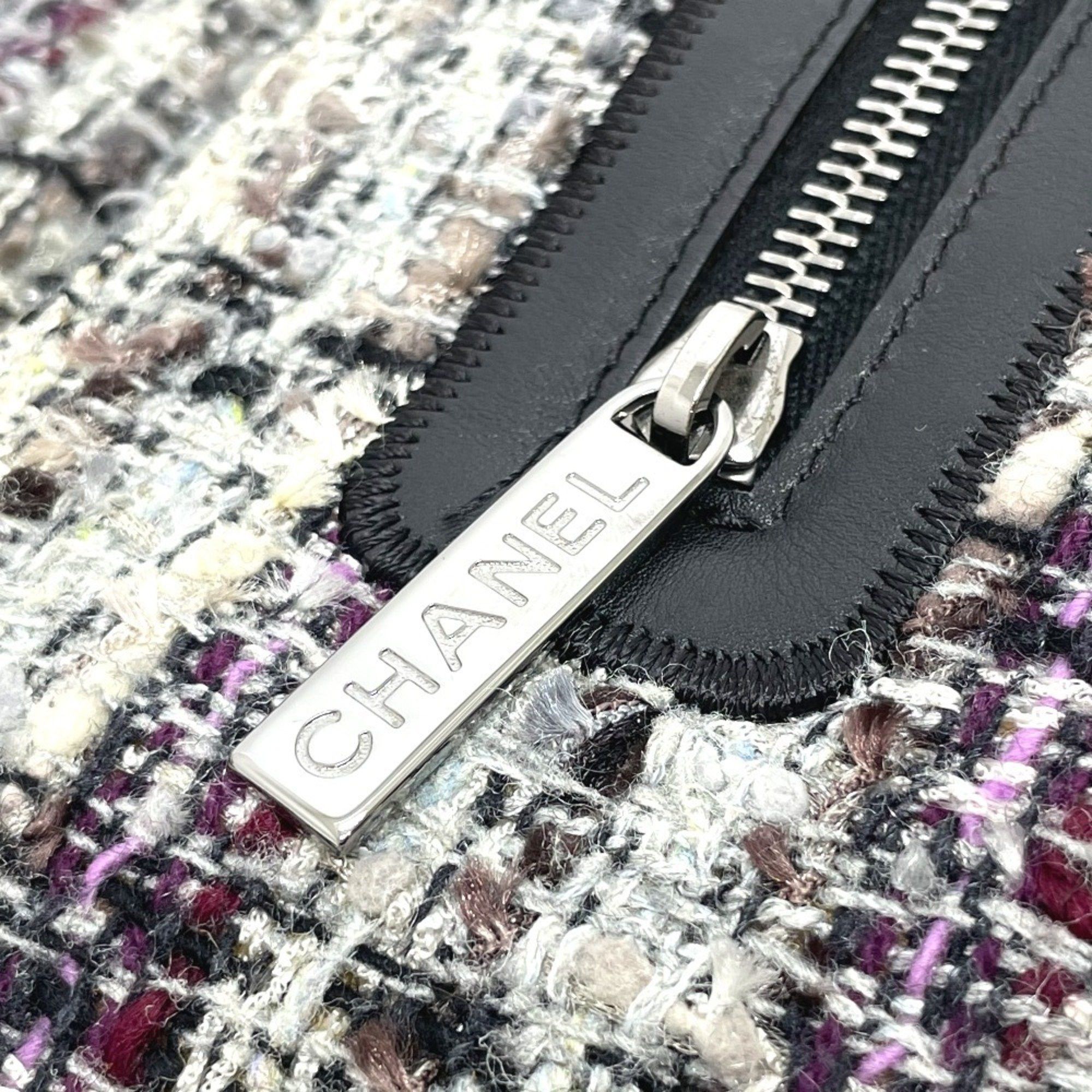 Chanel Chanel Camelia chain bag bag Shoulder Bag gray SilverHardware Size ONE SIZE - 8 Thumbnail