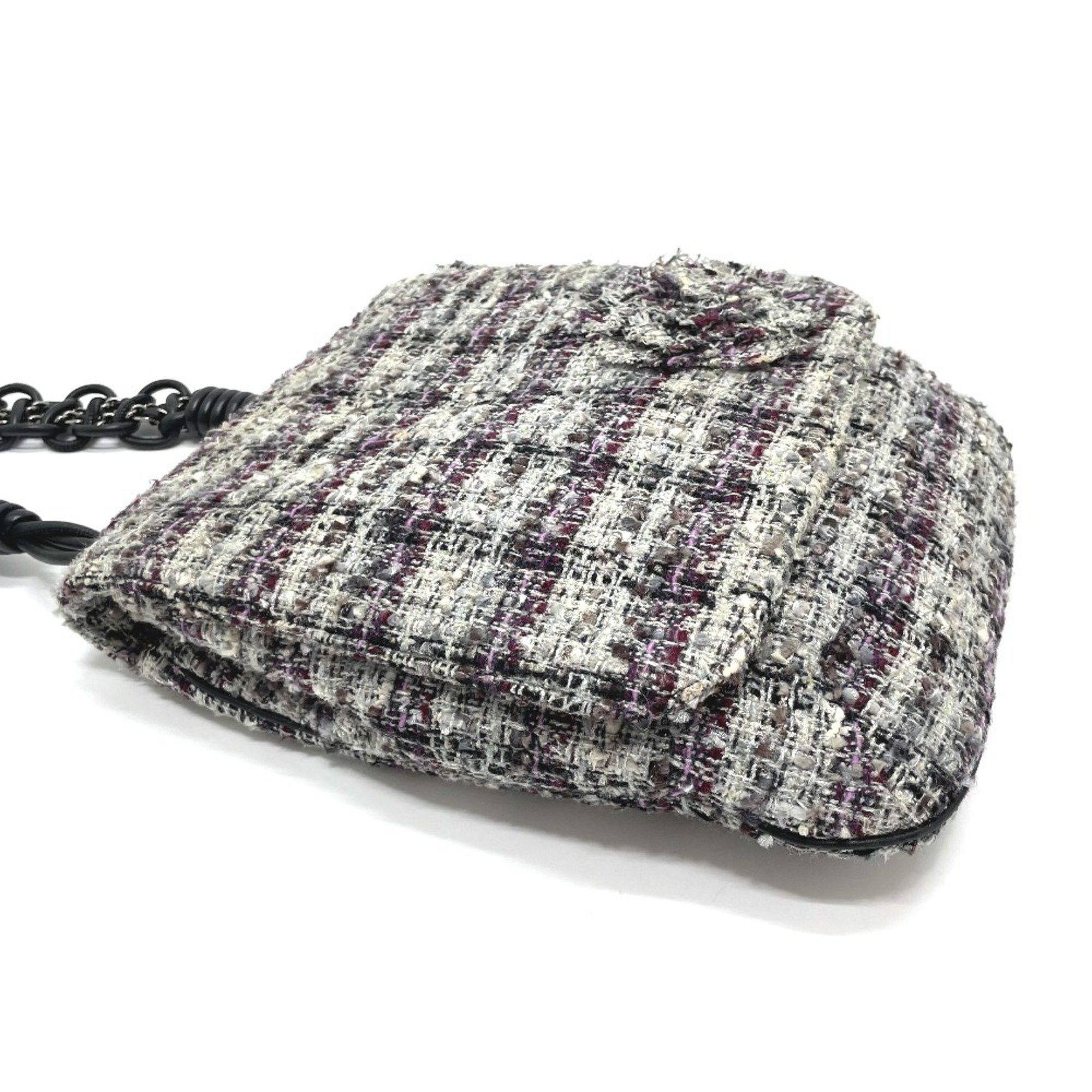 Chanel Chanel Camelia chain bag bag Shoulder Bag gray SilverHardware Size ONE SIZE - 3 Thumbnail