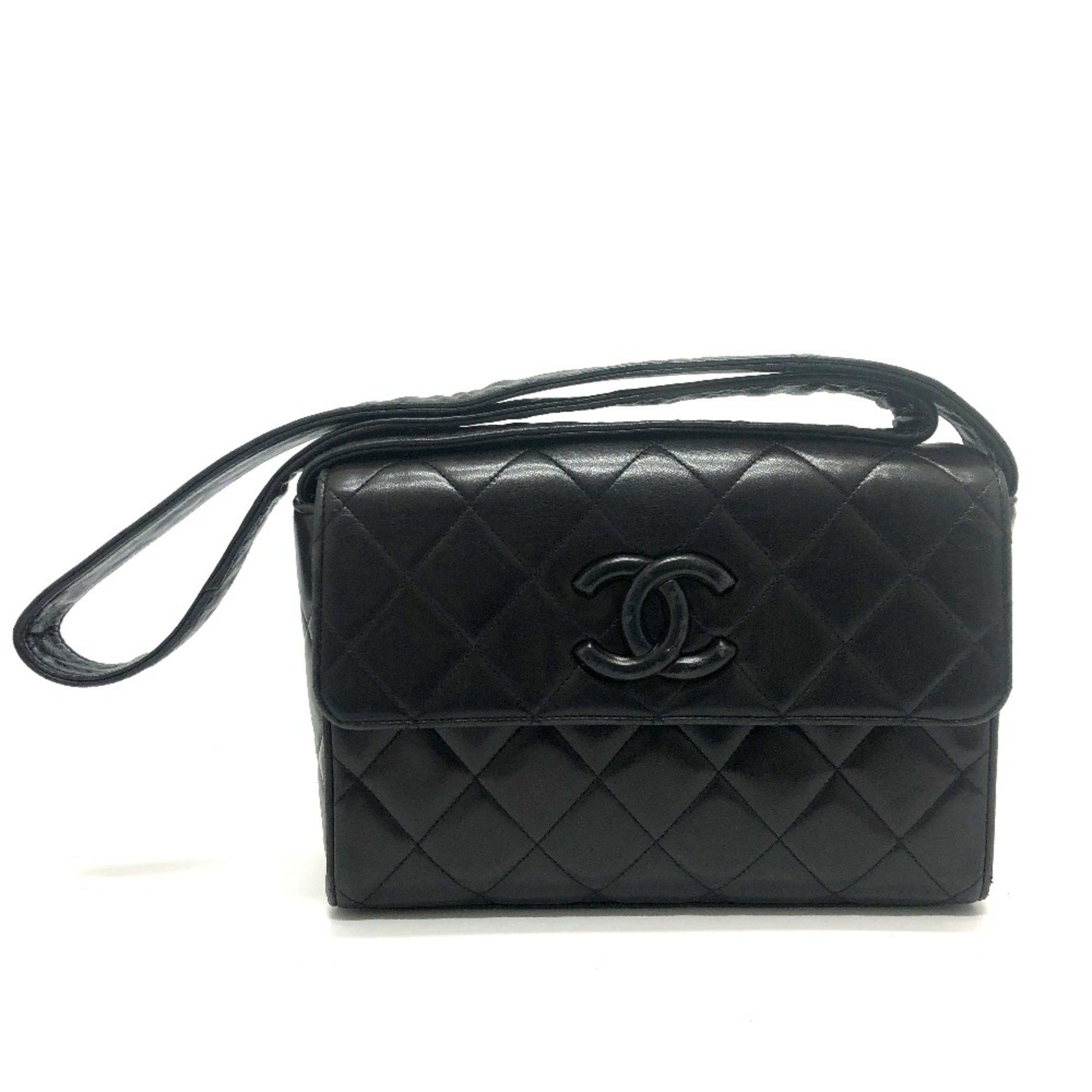 Chanel Chanel CC Mark bag shawl Shoulder Bag Black GoldHardware Size ONE SIZE - 2 Thumbnail
