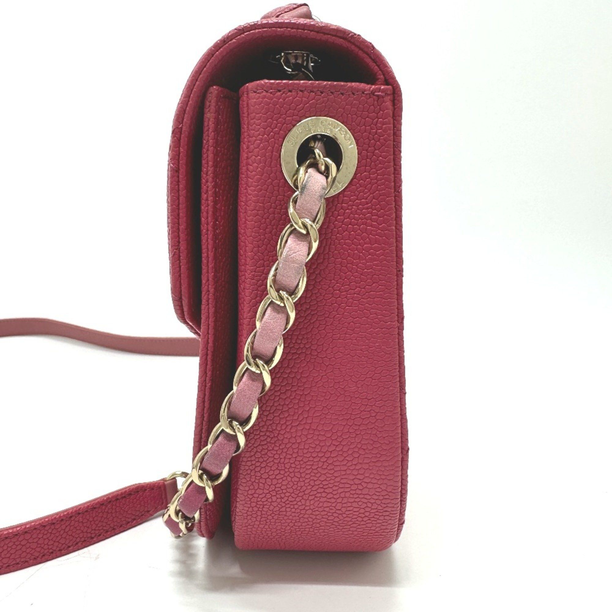 Chanel Chanel CC Mark CC Bag 2WAY Chain Shoulder Bag Pink Based GoldHardware Size ONE SIZE - 3 Thumbnail