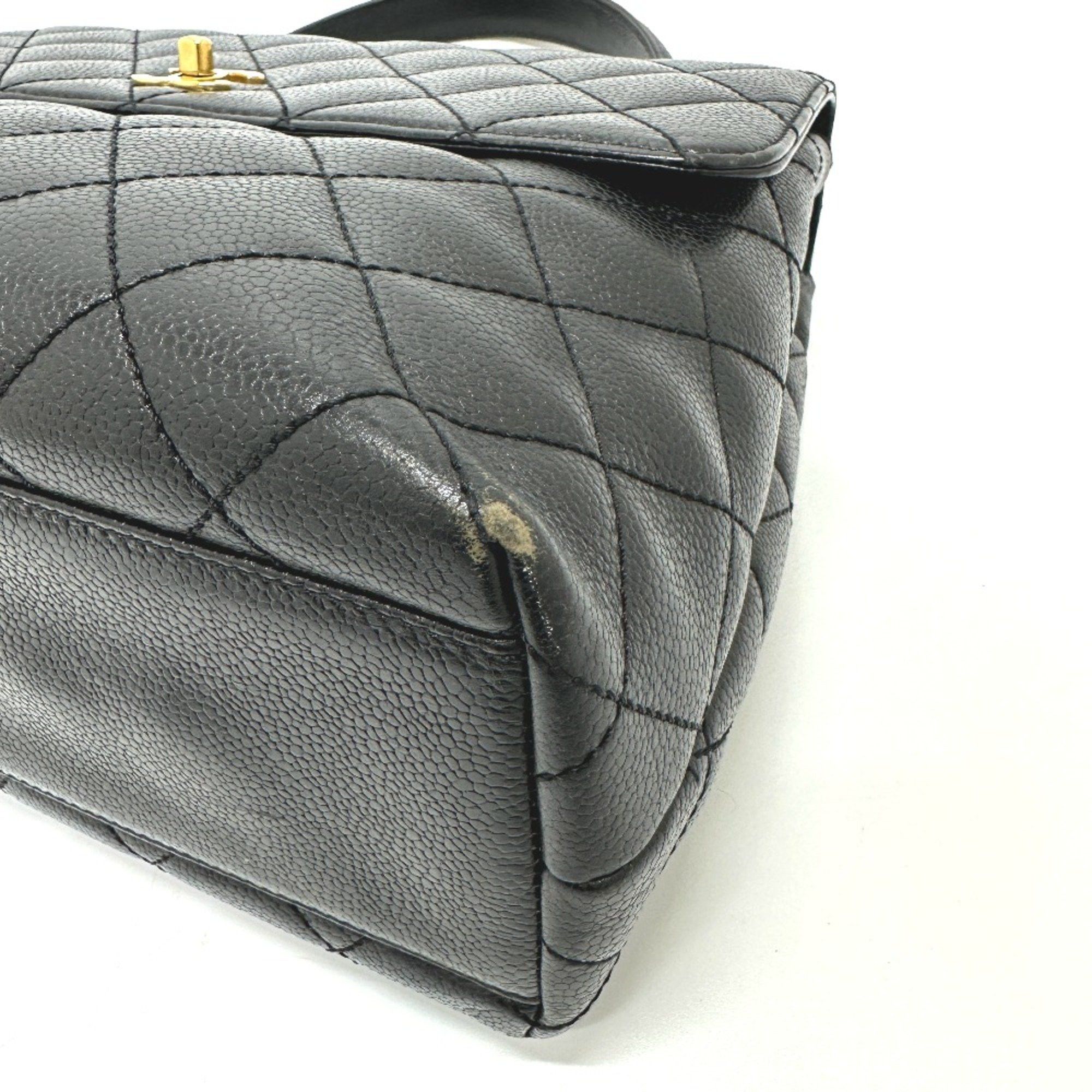 Chanel Chanel A12397 Hand Bag Black Size ONE SIZE - 6 Thumbnail