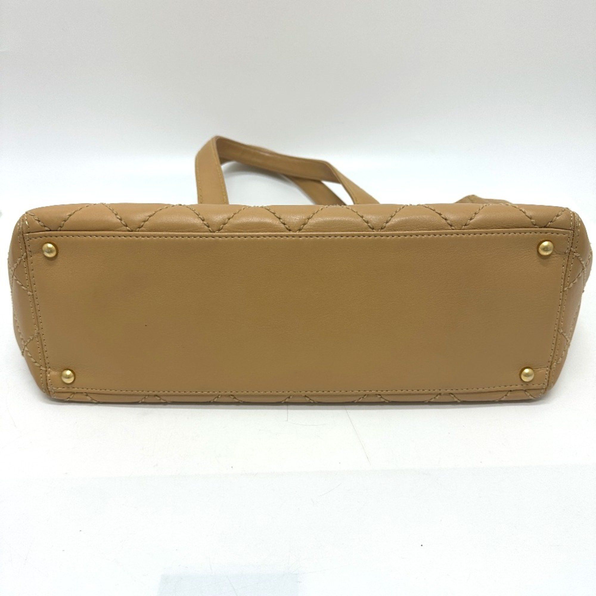 Chanel Chanel With bag pouch Tote Bag Beige Size ONE SIZE - 3 Thumbnail