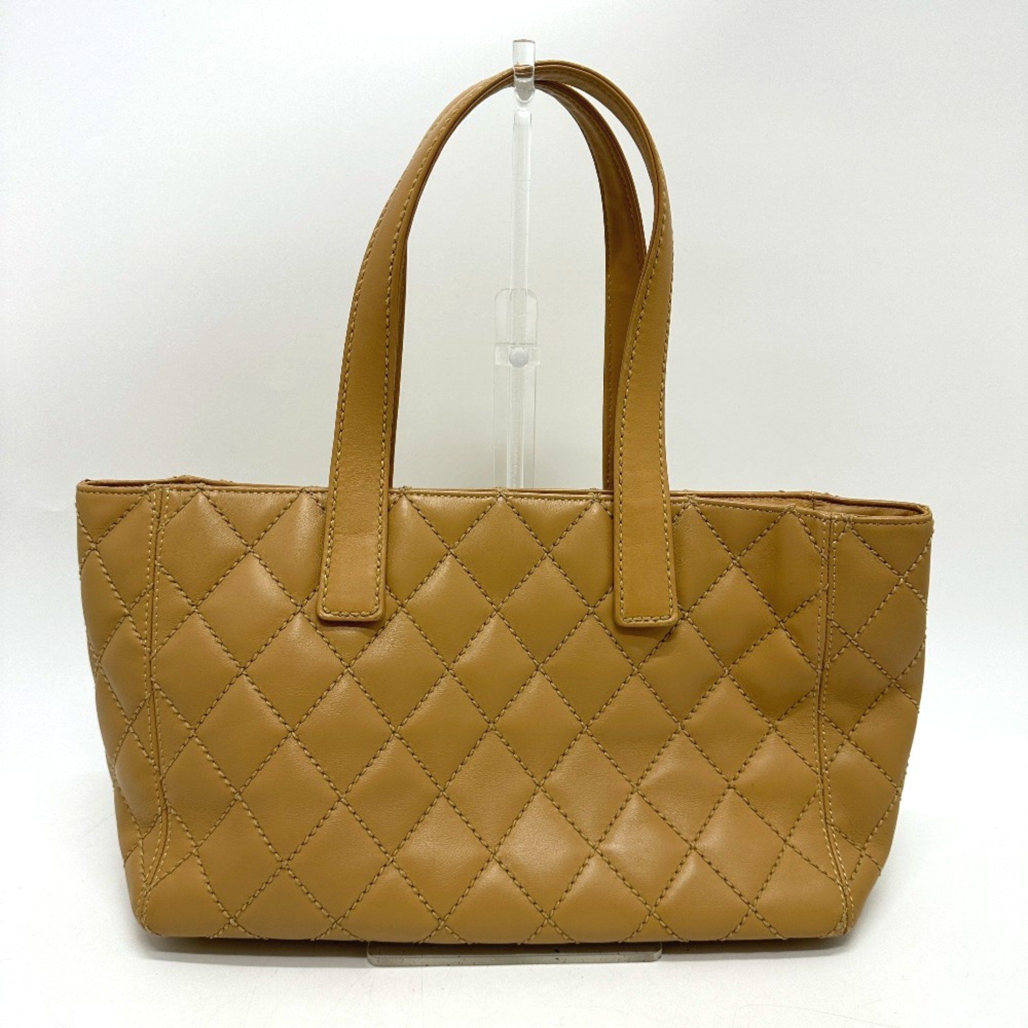 Chanel Chanel With bag pouch Tote Bag Beige Size ONE SIZE - 2 Thumbnail