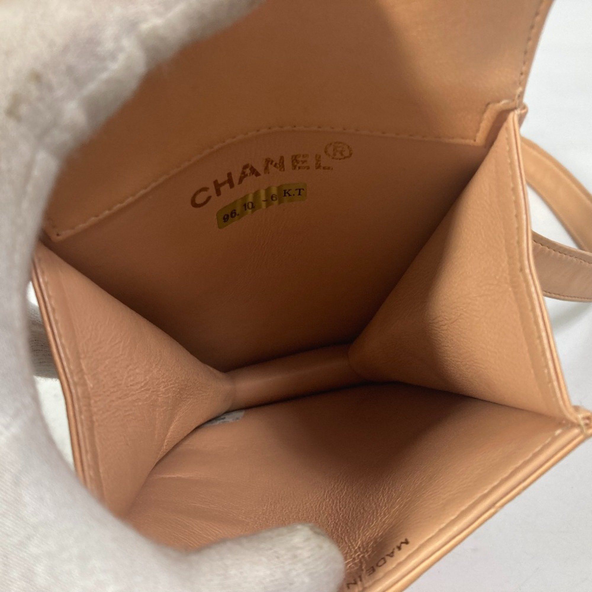 Chanel Chanel neck pouch smartphone pouch Shoulder Shoulder Shoulder Bag Pink Based Size ONE SIZE - 9 Thumbnail