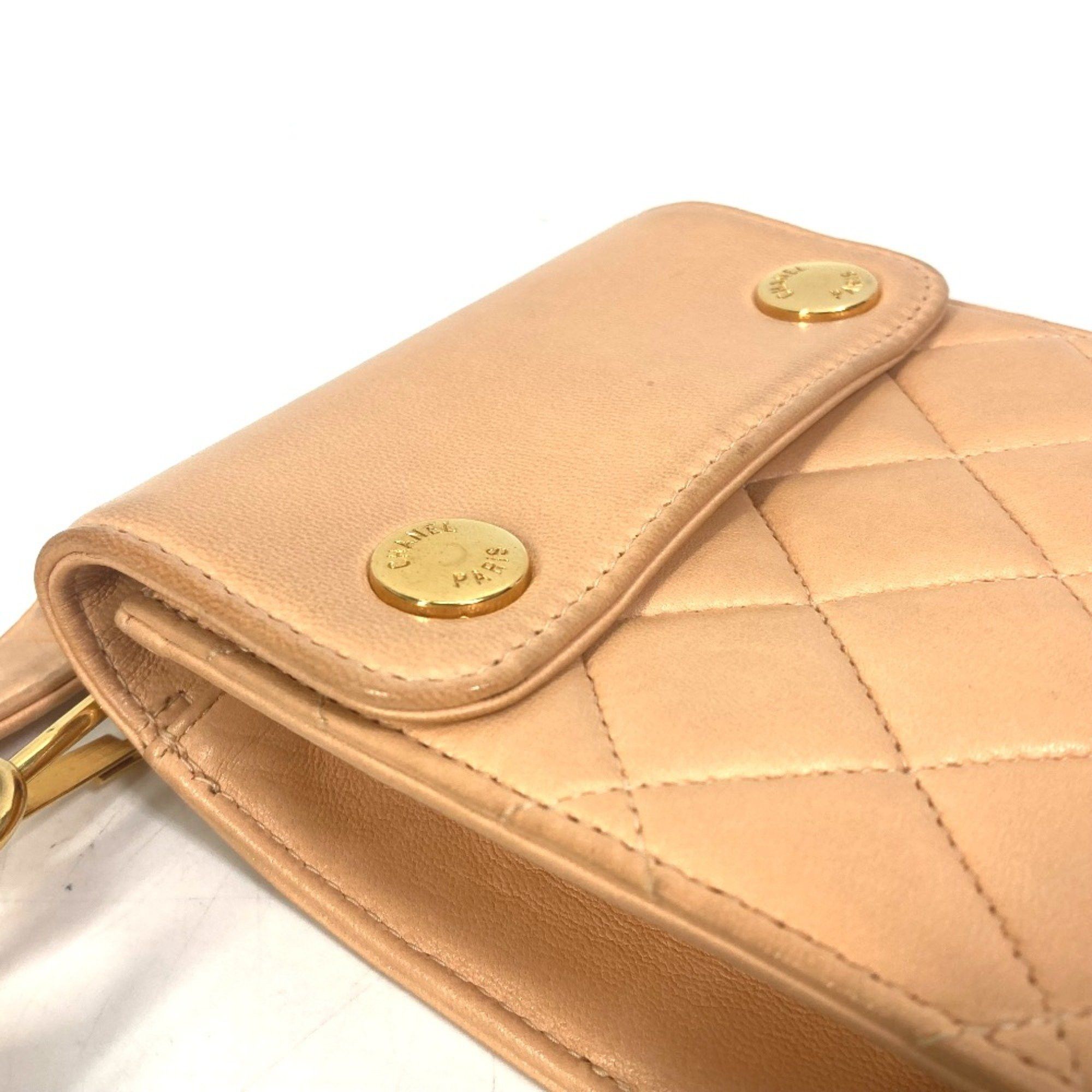 Chanel Chanel neck pouch smartphone pouch Shoulder Shoulder Shoulder Bag Pink Based Size ONE SIZE - 6 Thumbnail