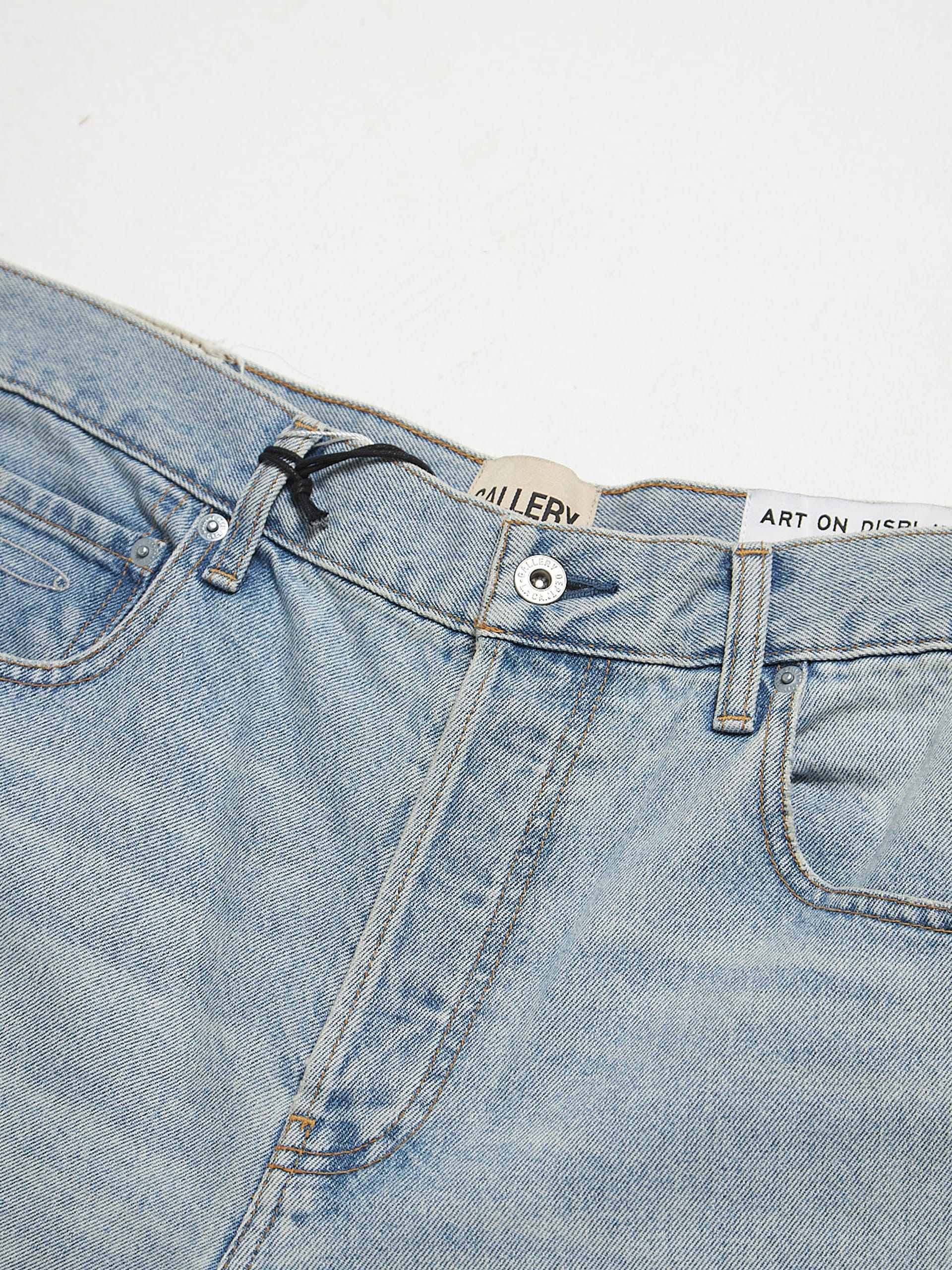 Gallery Dept. Blue Denim Fire Jeans Size US 34 / EU 50 - 3 Thumbnail