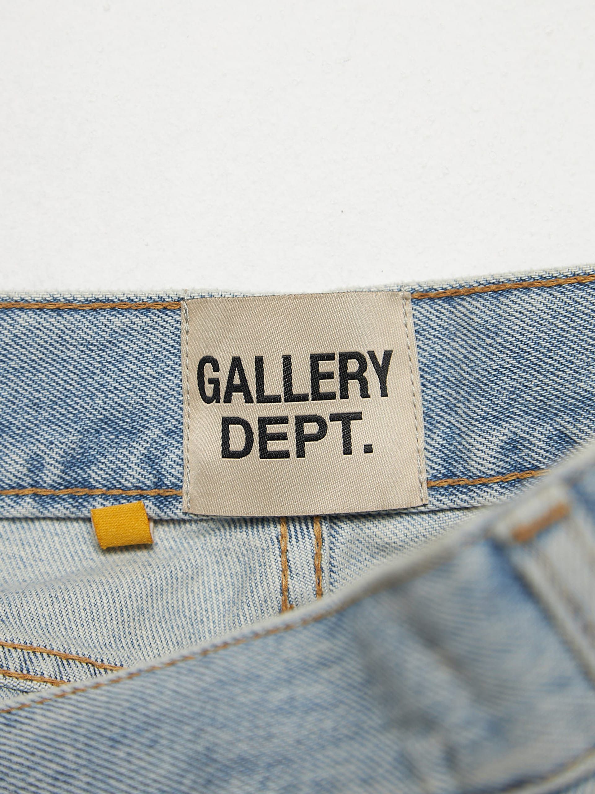 Gallery Dept. Blue Denim Fire Jeans Size US 34 / EU 50 - 5 Thumbnail