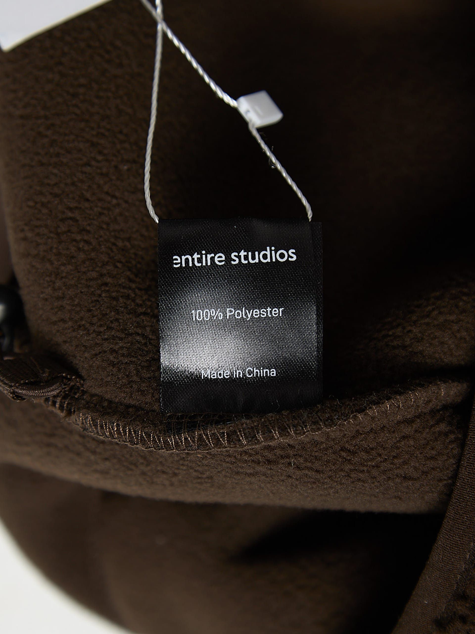 Entire Studios Brown Half Zipped Polyester Hoodie Size US L / EU 52-54 / 3 - 4 Thumbnail