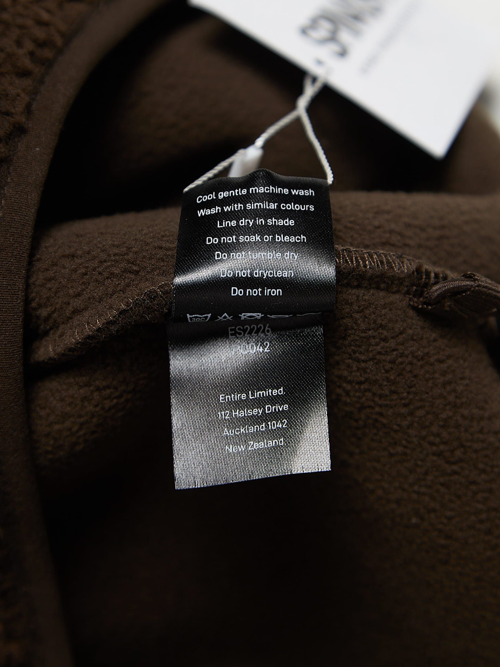 Entire Studios Brown Half Zipped Polyester Hoodie Size US L / EU 52-54 / 3 - 5 Thumbnail