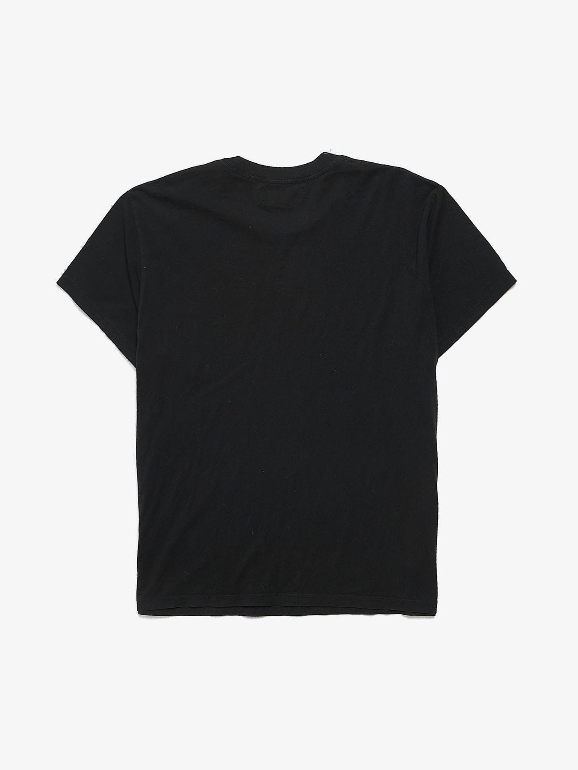 Amiri Black Logo Printed Cotton T Shirt Size US M / EU 48-50 / 2 - 2 Thumbnail