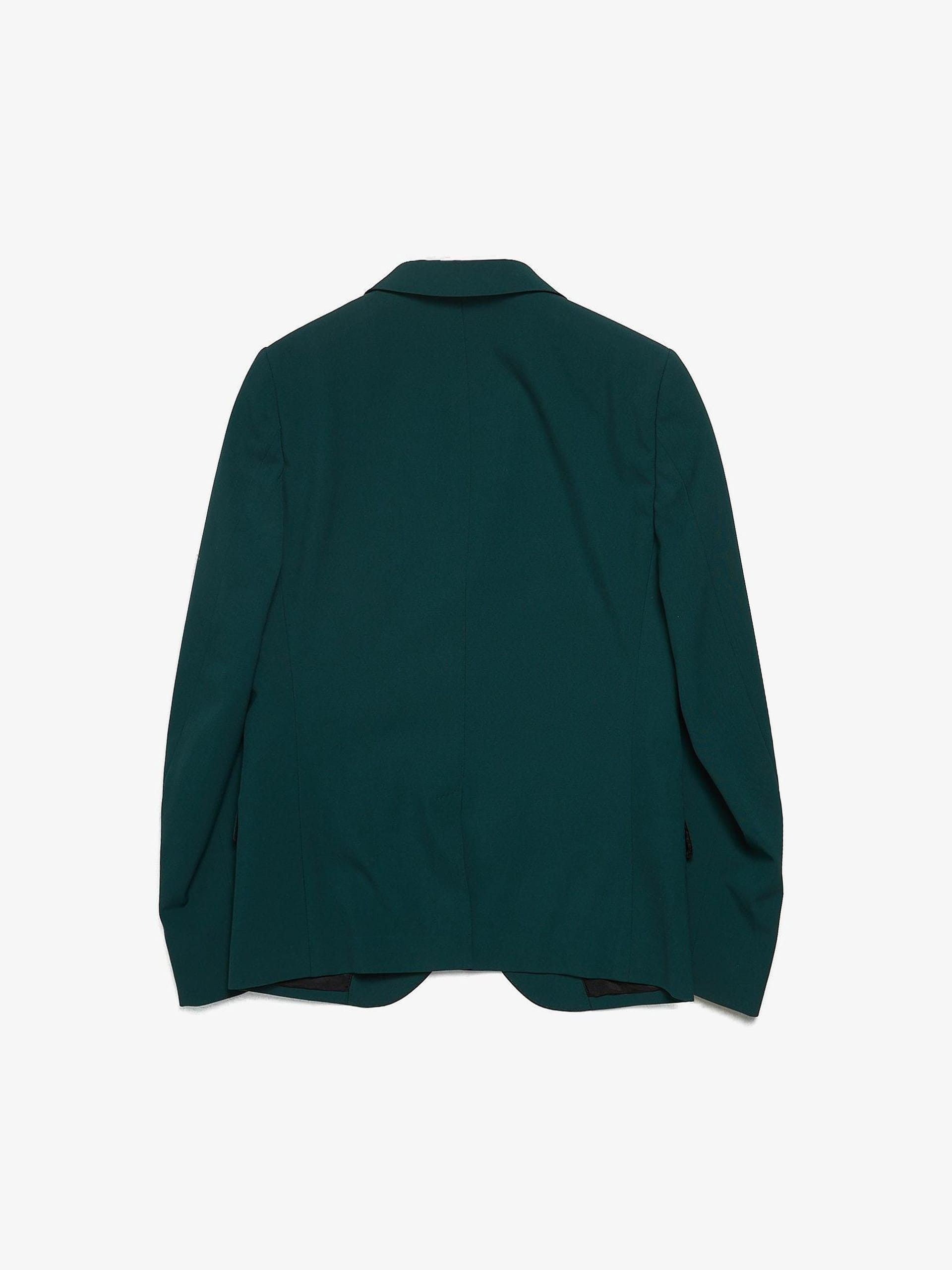 Marni Emerald Single Breasted Cotton Blend Suit Blazer Size US M / EU 48-50 / 2 - 2 Thumbnail