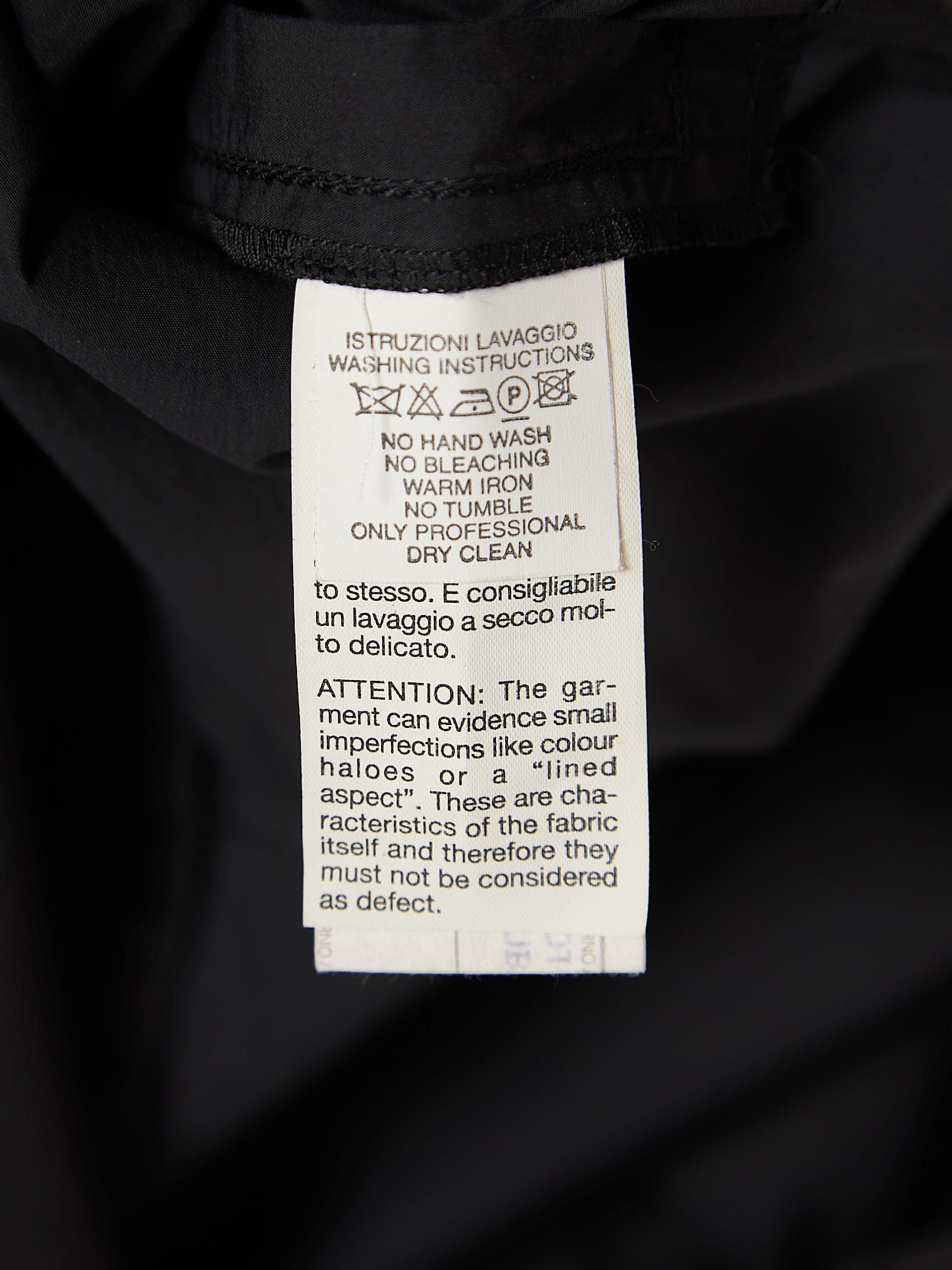 Giorgio Armani Black Mandarin Collar Overshirt Size US XL / EU 56 / 4 - 4 Thumbnail