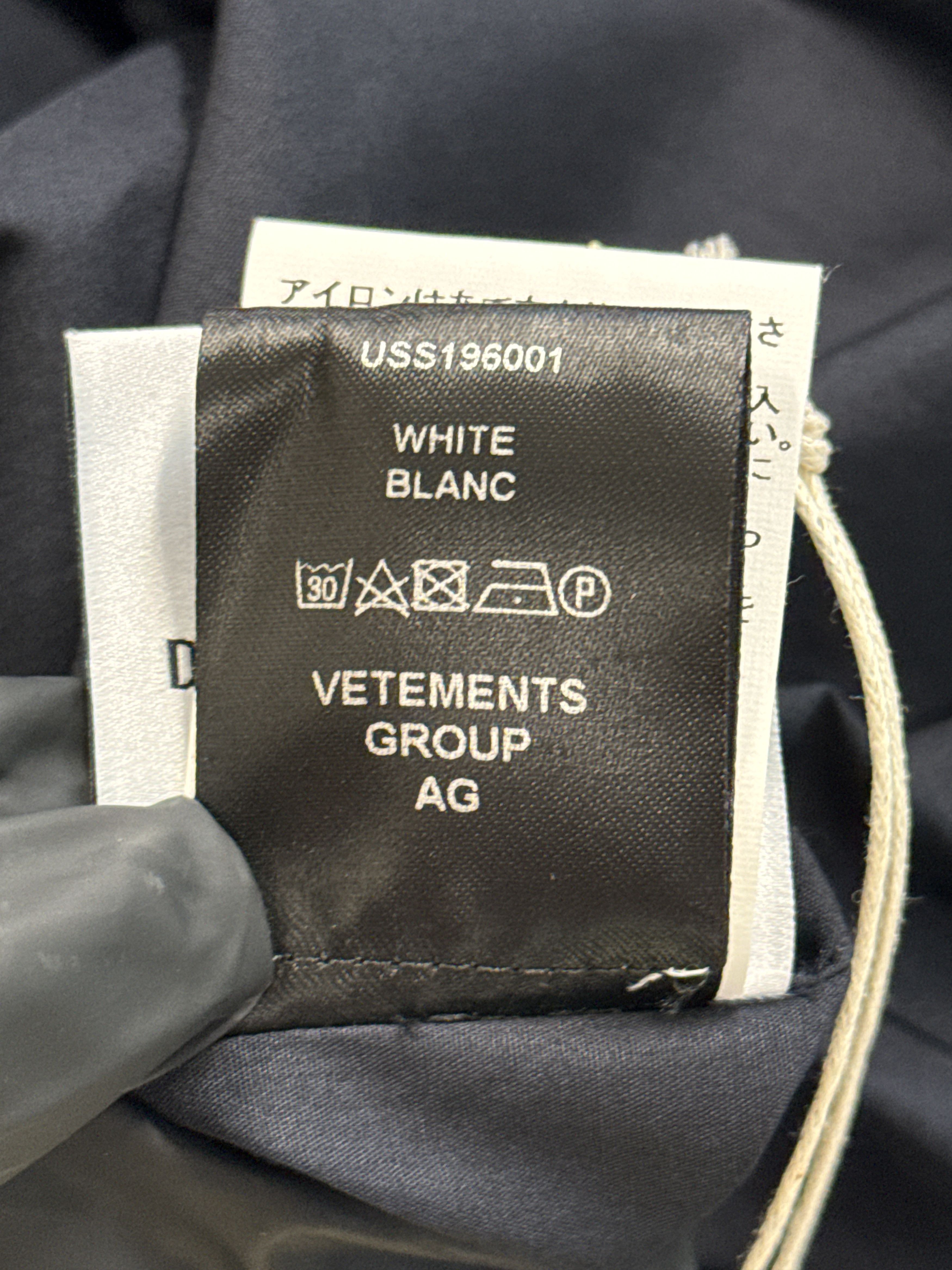 Vetements SS19 Georgia Embroidered Ring Button Down Shirt Size US XS / EU 42 / 0 - 6 Thumbnail