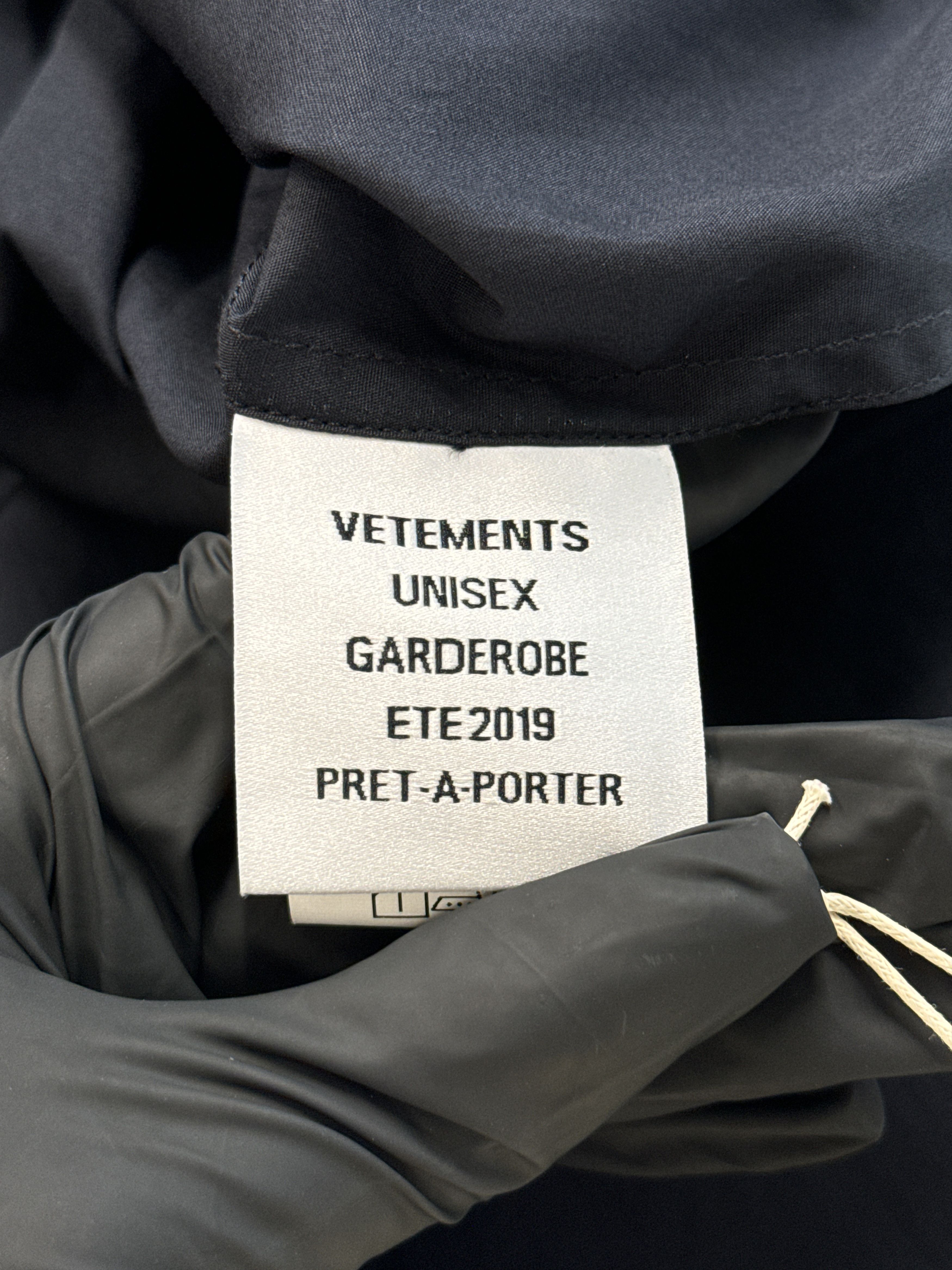 Vetements SS19 Georgia Embroidered Ring Button Down Shirt Size US XS / EU 42 / 0 - 3 Thumbnail