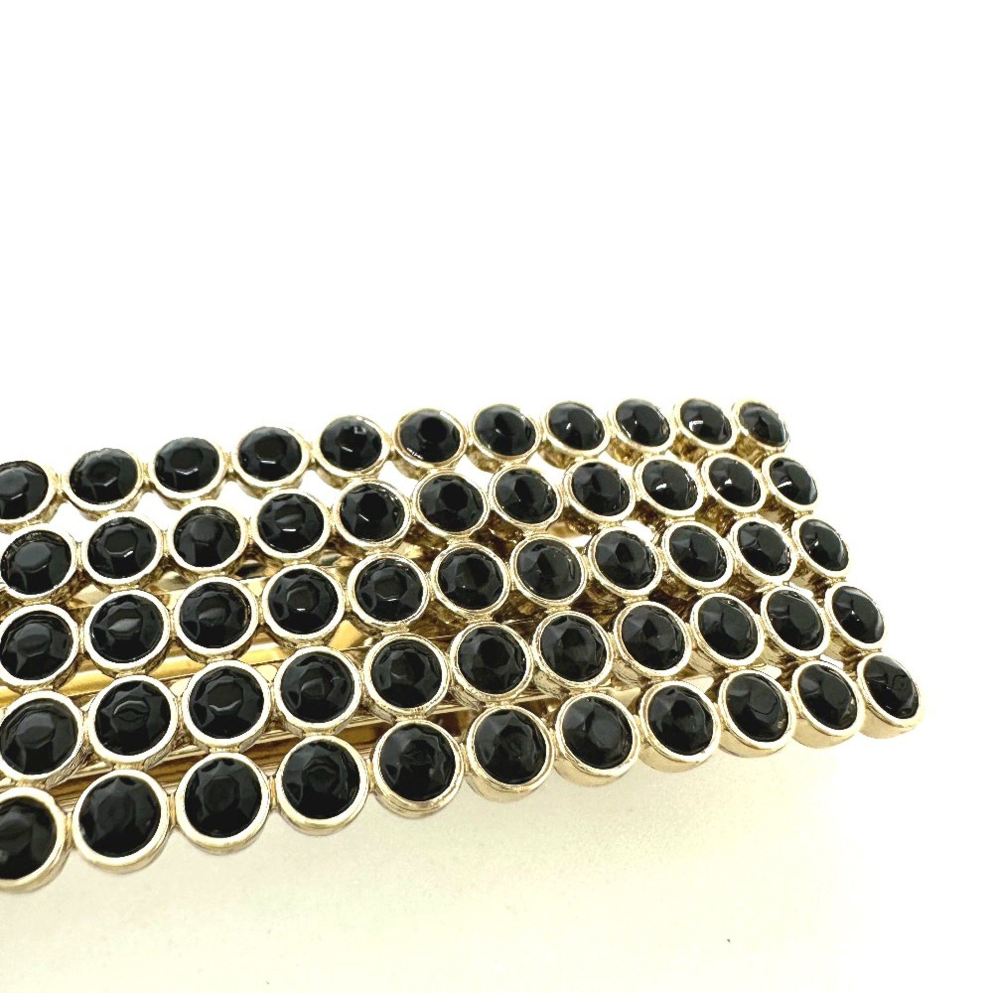 Chanel Chanel logo hair accessory Valletta Gold Size ONE SIZE - 5 Thumbnail