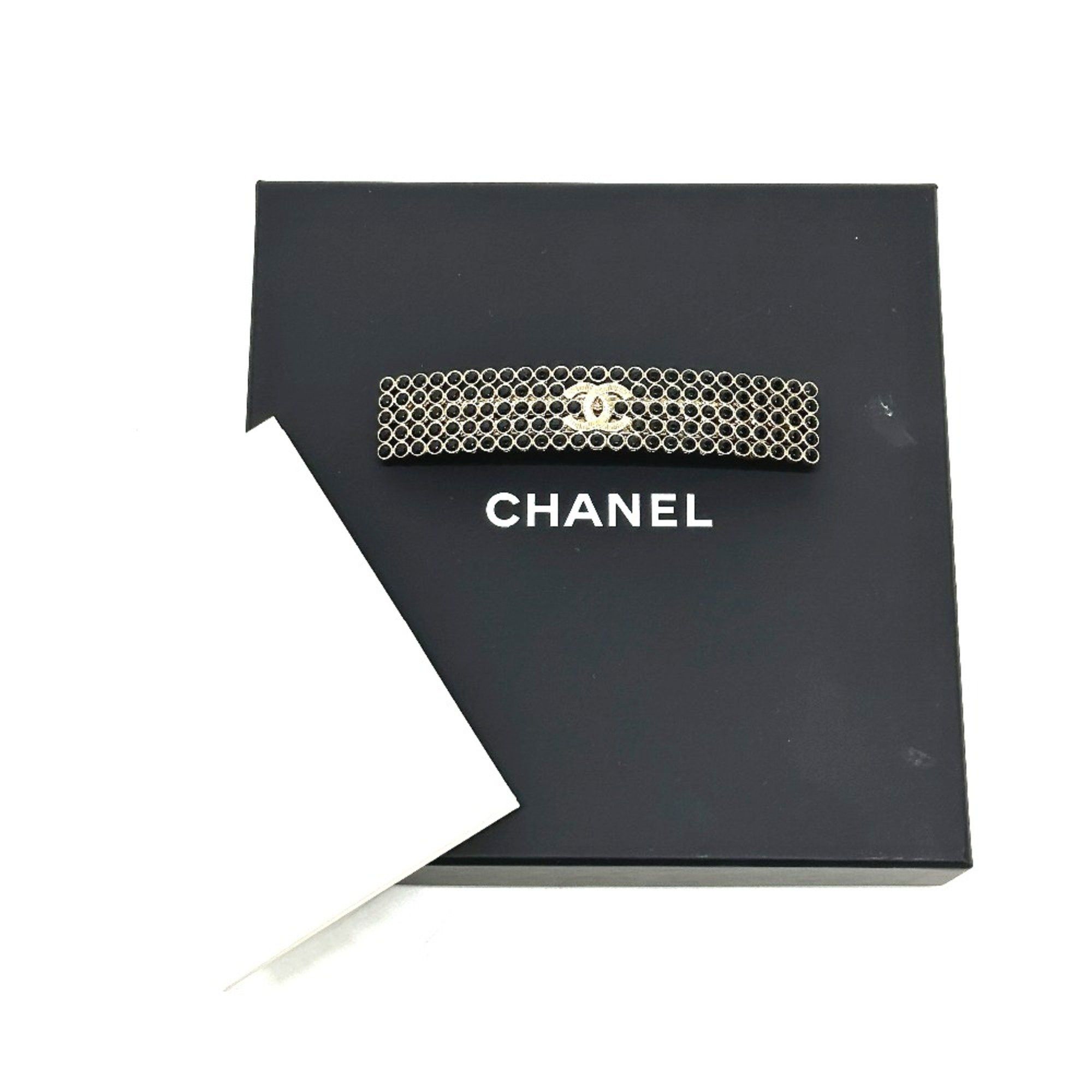 Chanel Chanel logo hair accessory Valletta Gold Size ONE SIZE - 15 Thumbnail