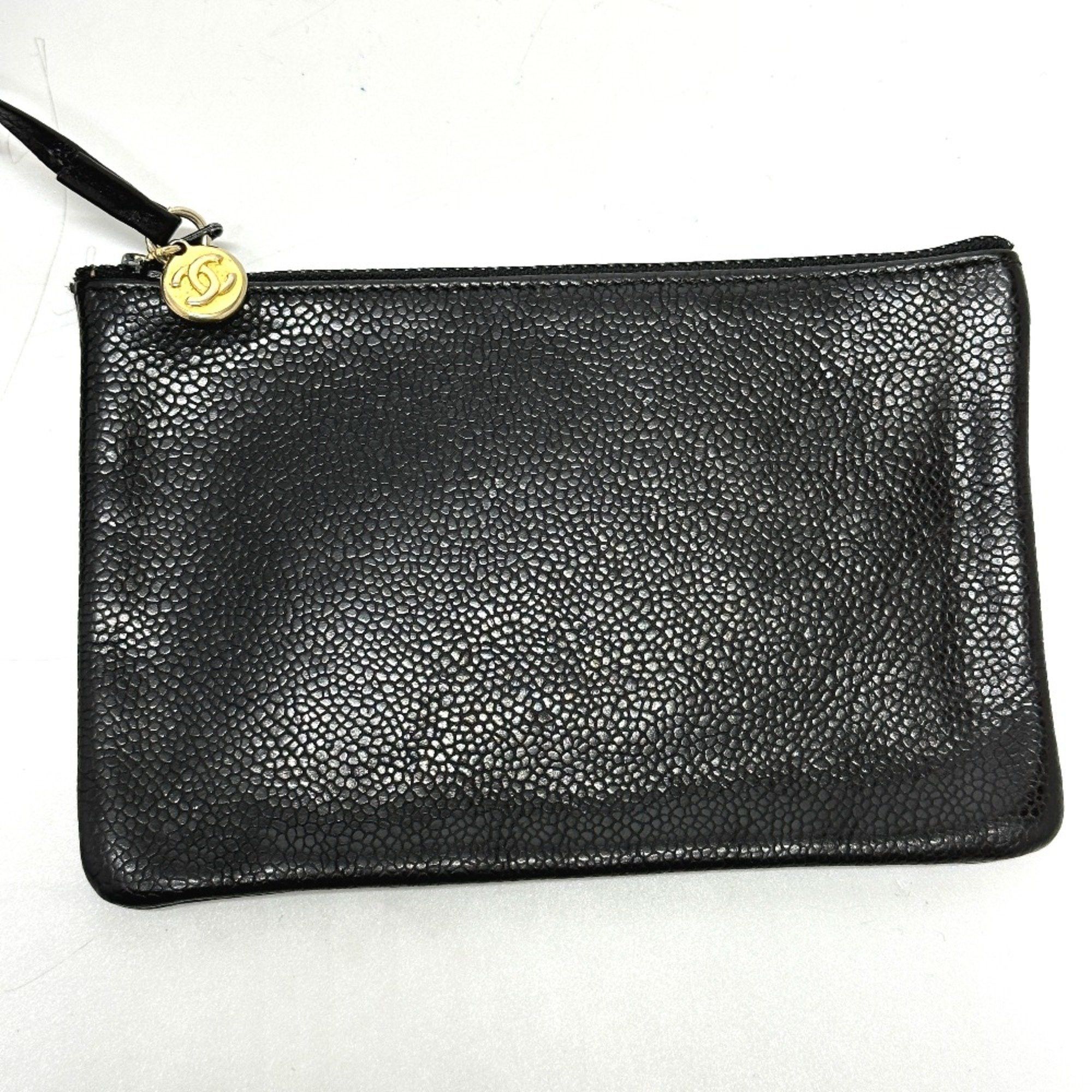 Chanel Chanel CC Mark Crossbody Chain Shoulder Bag Black Size ONE SIZE - 12 Thumbnail