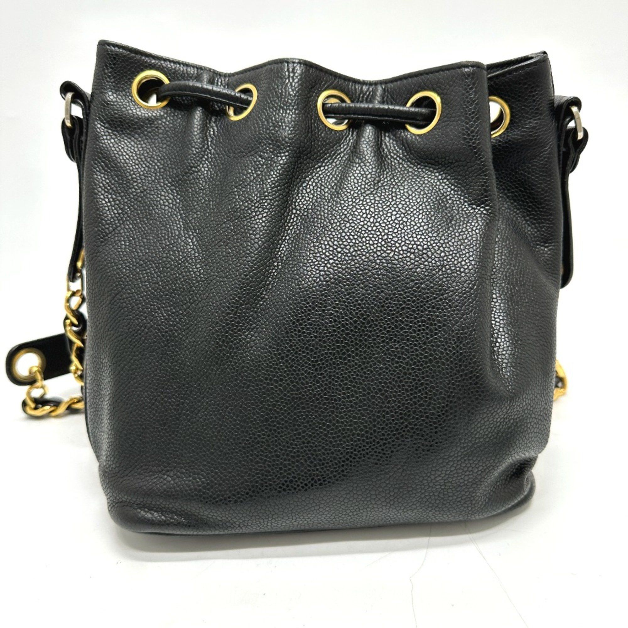 Chanel Chanel CC Mark Crossbody Chain Shoulder Bag Black Size ONE SIZE - 2 Thumbnail