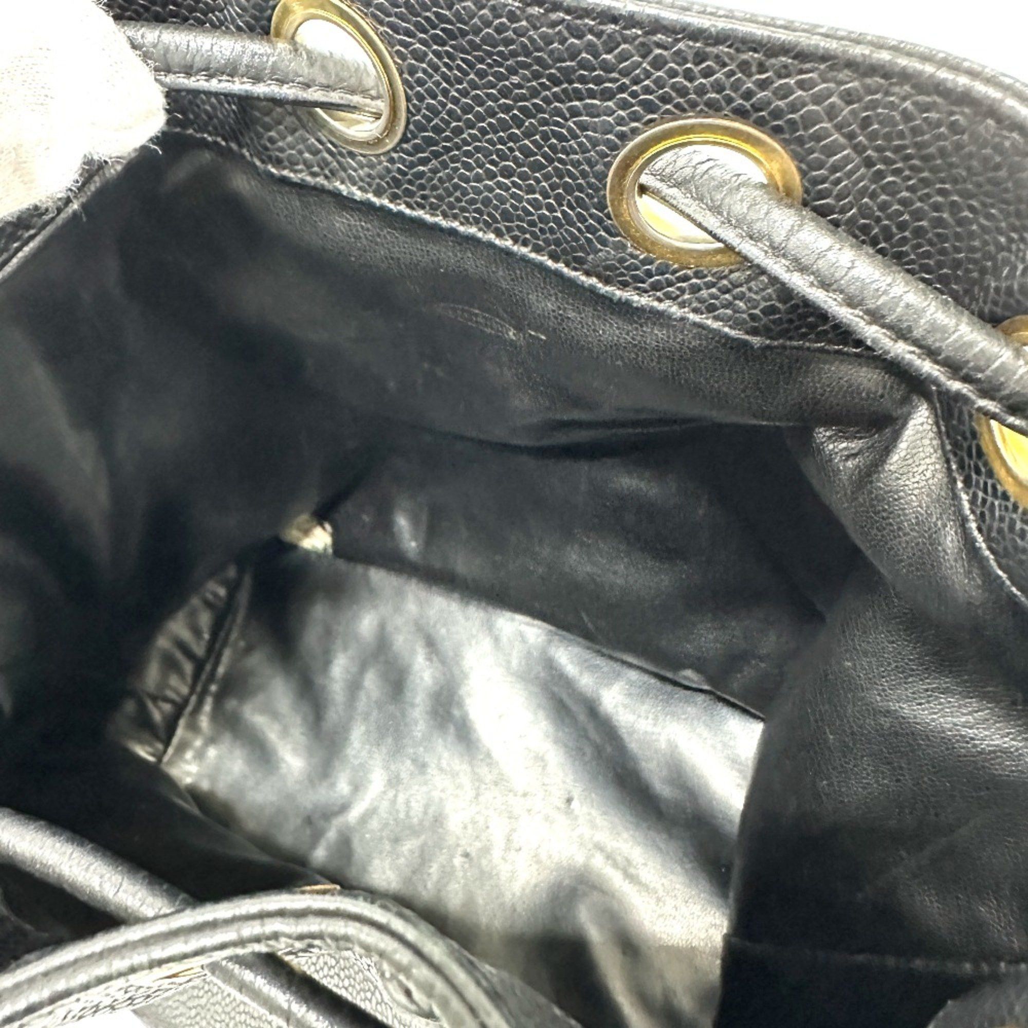 Chanel Chanel CC Mark Crossbody Chain Shoulder Bag Black Size ONE SIZE - 11 Thumbnail