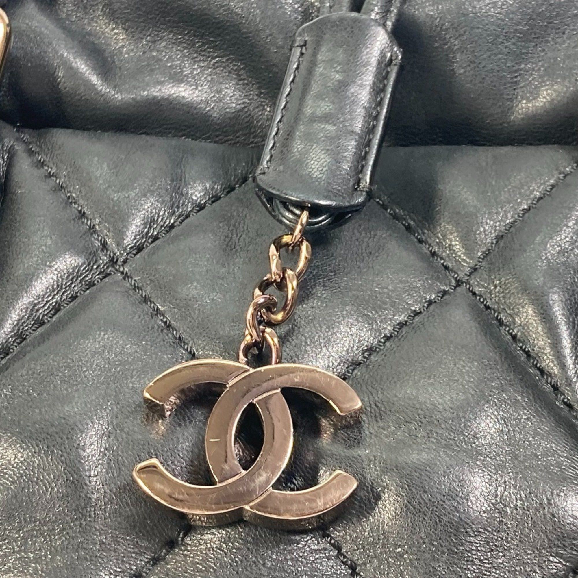 Chanel Chanel CC Mark Chain Tote Bag Bag Shoulder Bag Shoulder Bag Black Size ONE SIZE - 8 Thumbnail