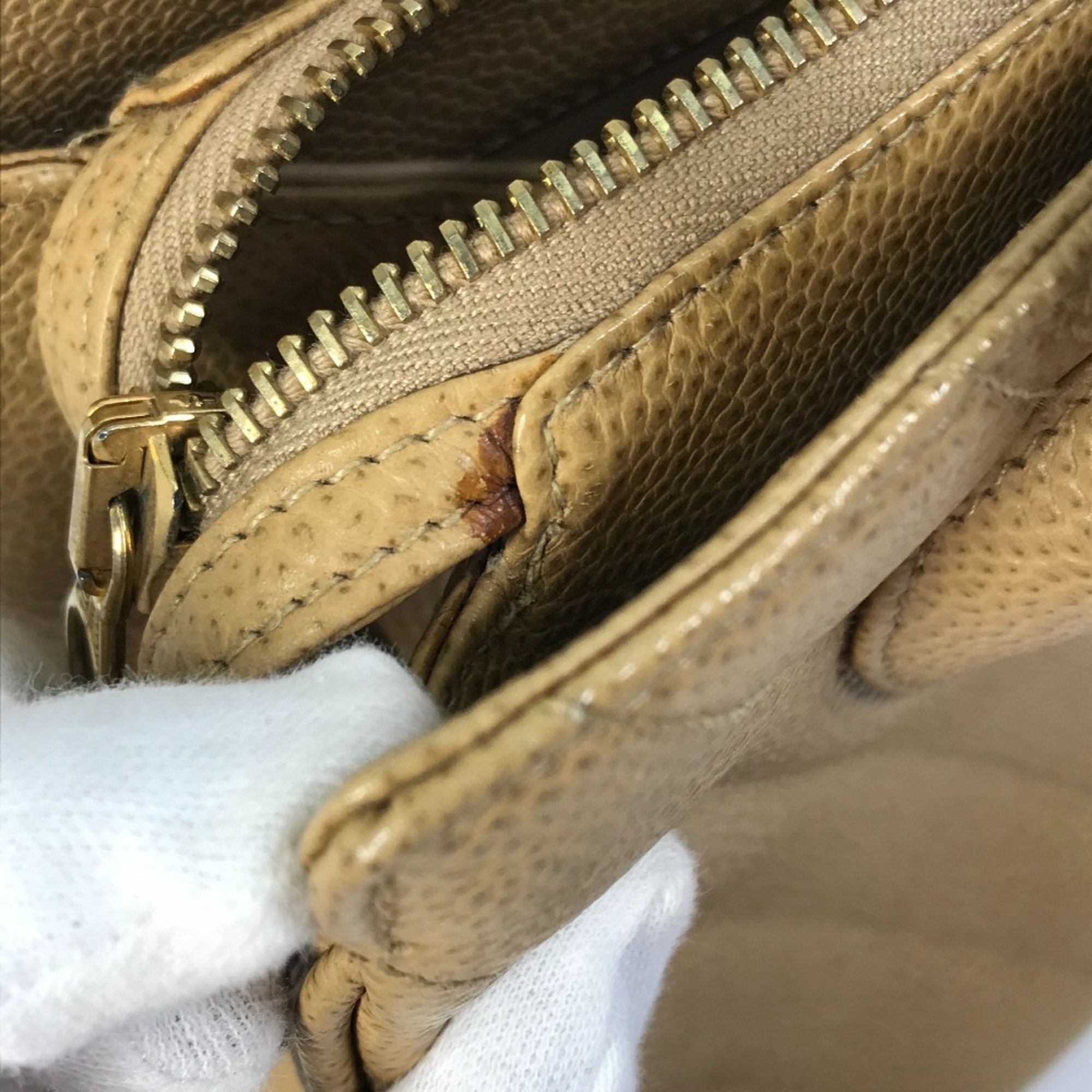 Chanel Chanel Tote Bag Hand Bag Beige Size ONE SIZE - 14 Thumbnail