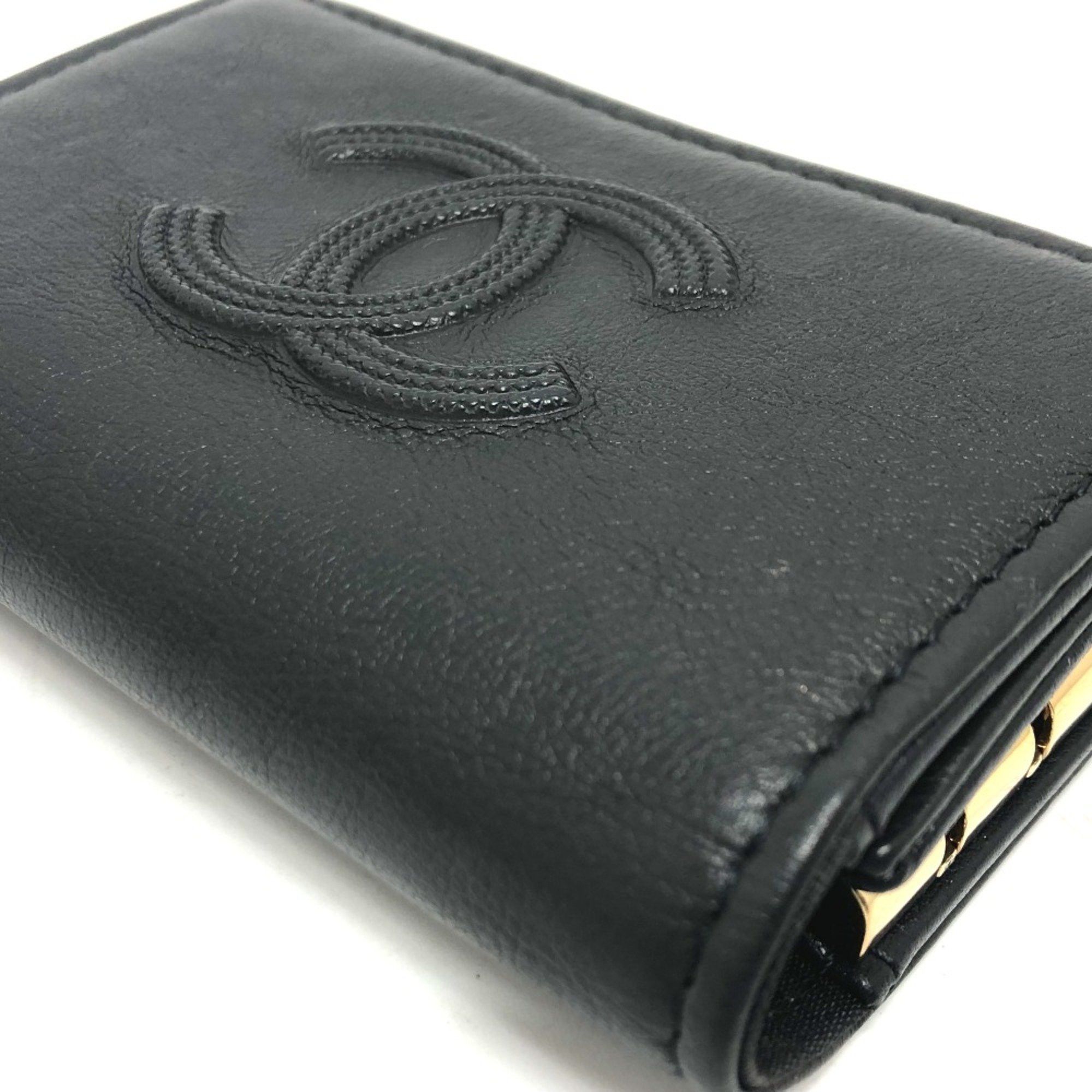 Chanel Chanel CC Mark Key Case Key Case Black GoldHardware Size ONE SIZE - 5 Thumbnail