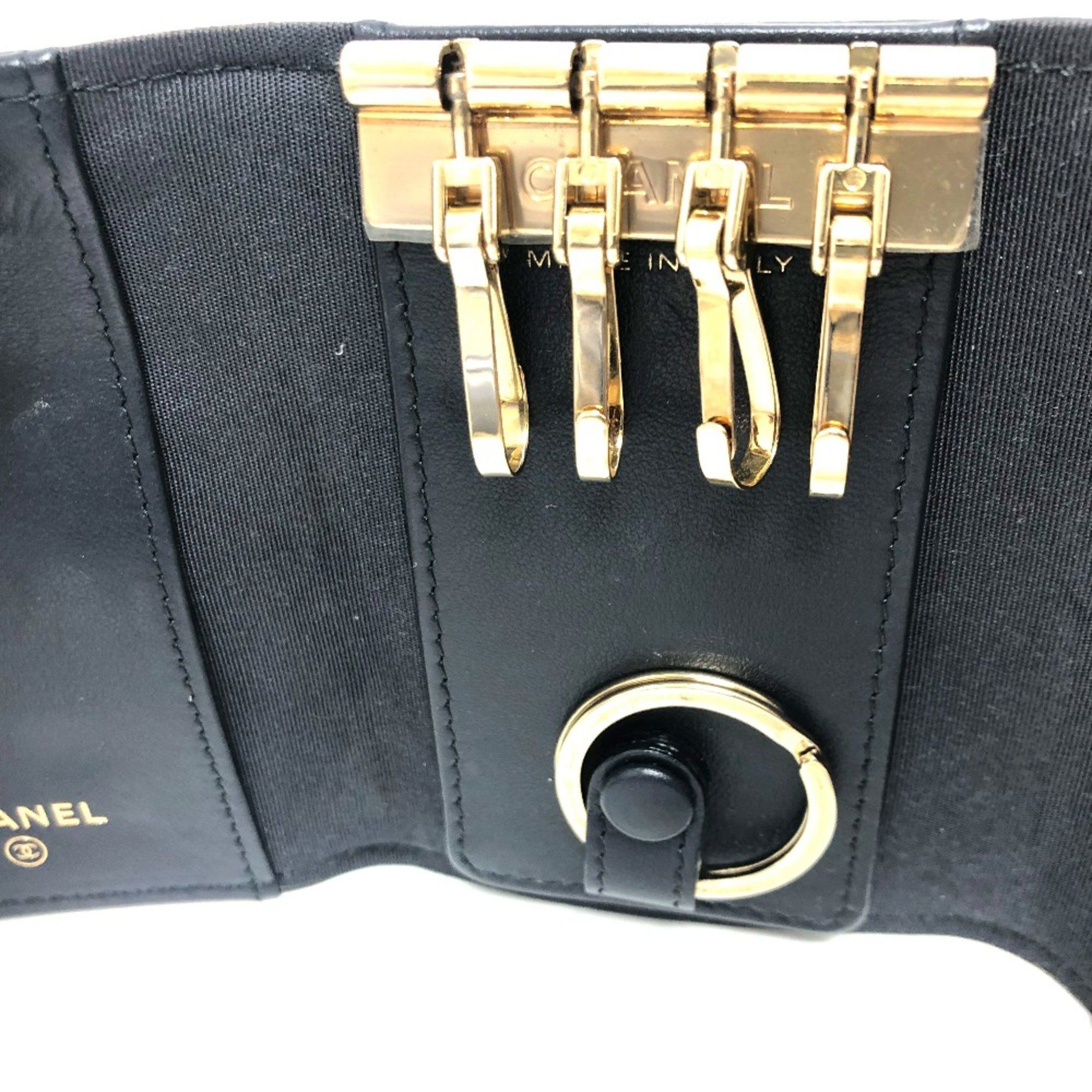 Chanel Chanel CC Mark Key Case Key Case Black GoldHardware Size ONE SIZE - 10 Thumbnail