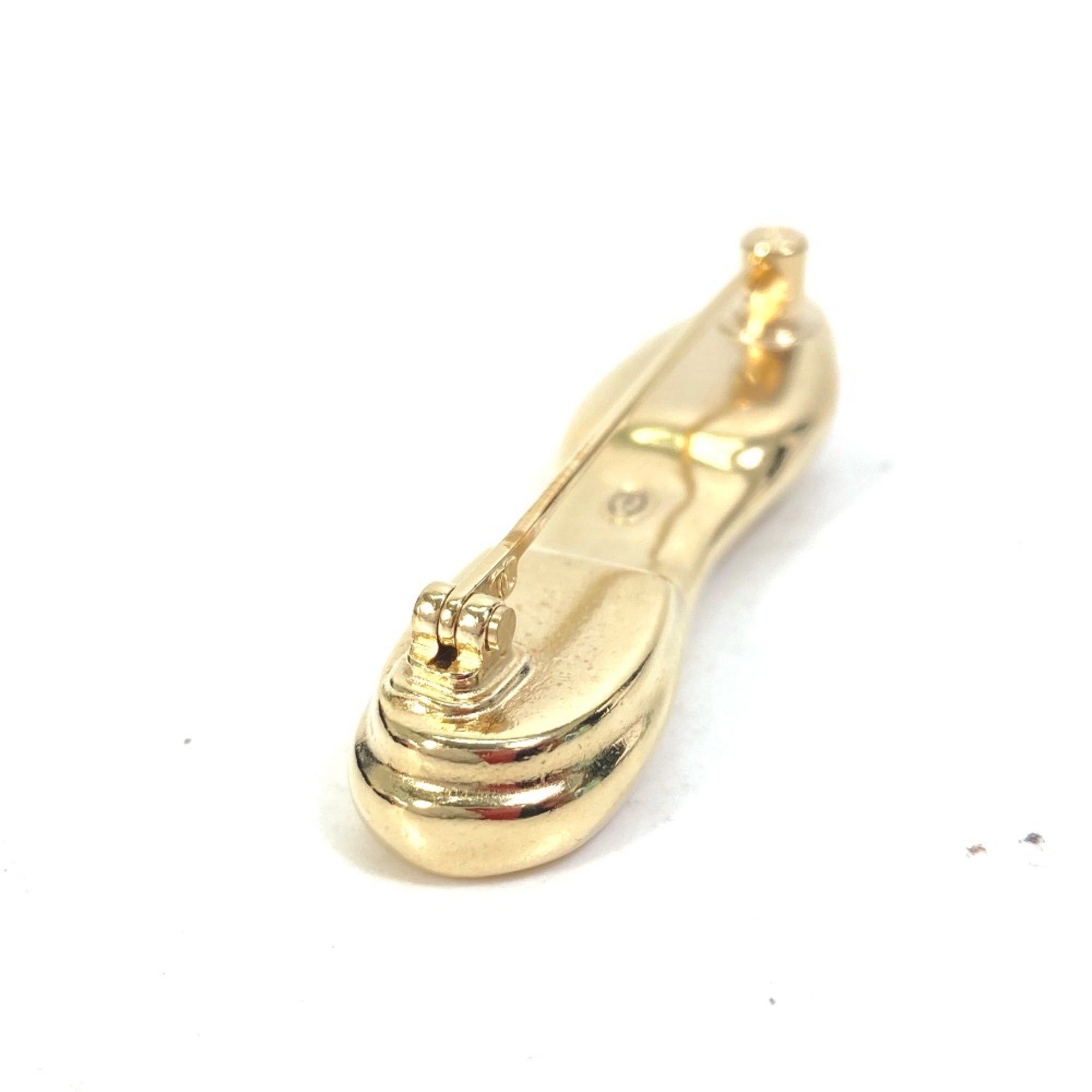 Chanel Chanel pumps motif B23A accessories Brooch Gold Size ONE SIZE - 4 Thumbnail