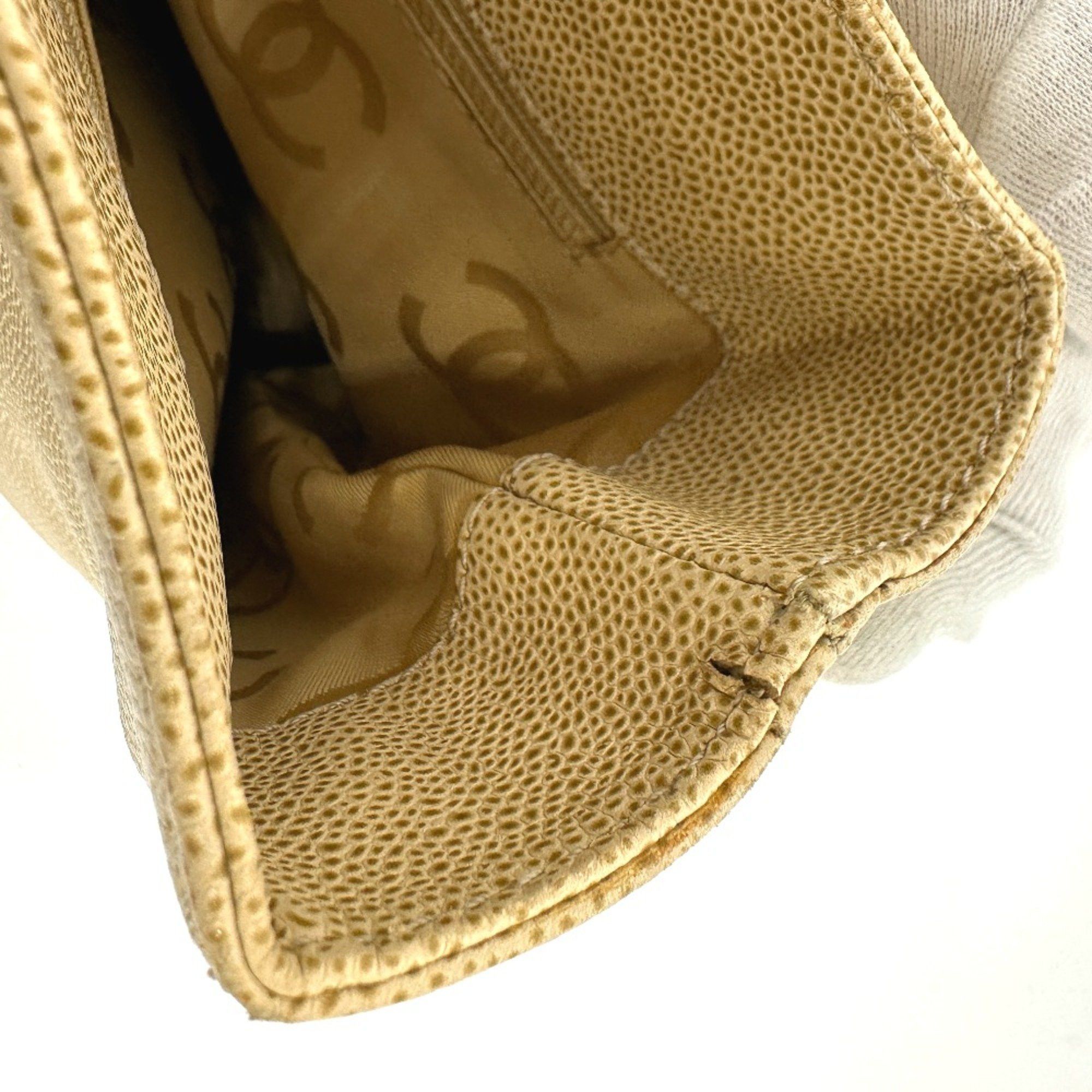 Chanel Chanel Bag Tote Bag Beige Size ONE SIZE - 14 Thumbnail
