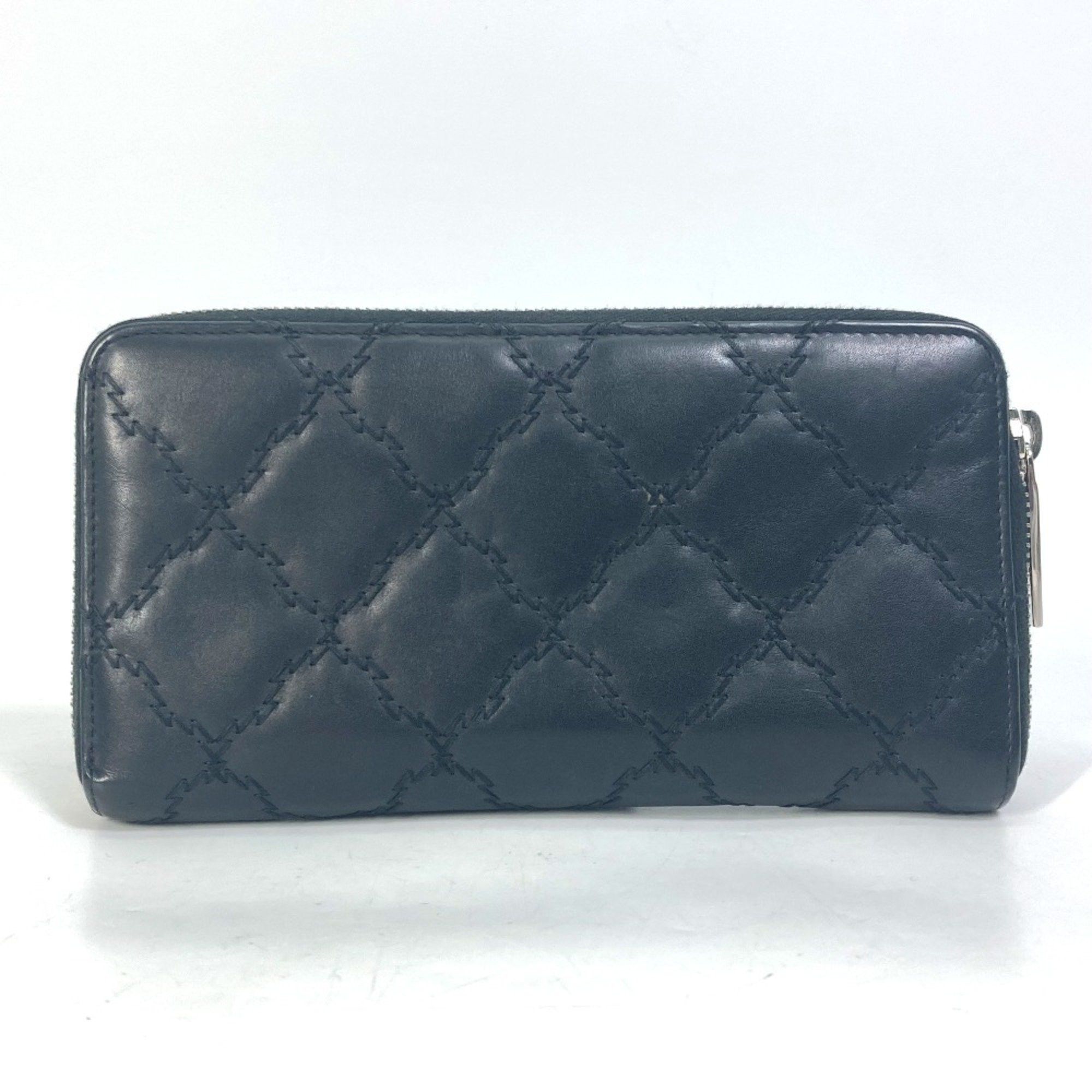Chanel Chanel CC Mark CC Zip Around Long Wallet Black Size ONE SIZE - 2 Thumbnail