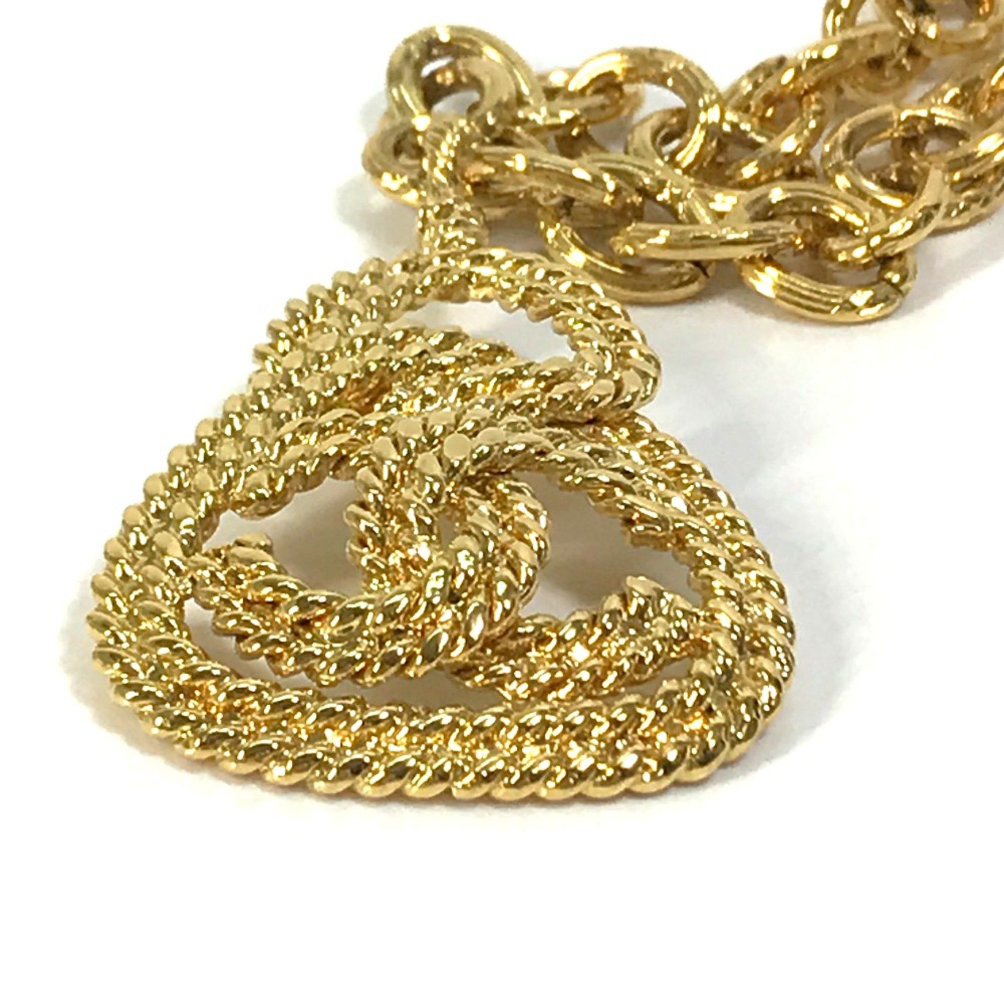 Chanel Chanel CC Mark Accessories Necklace Gold Size ONE SIZE - 6 Thumbnail