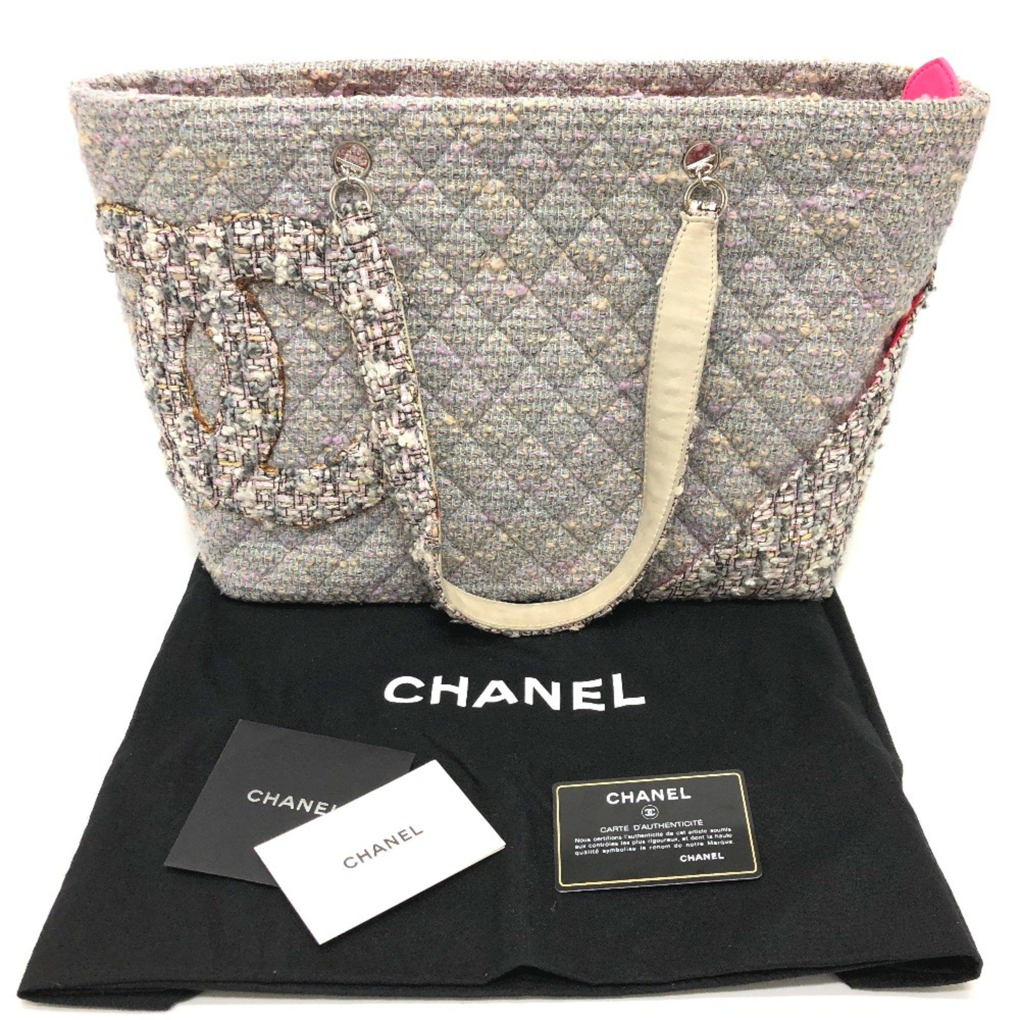 Chanel Chanel CC Mark Shoulder Bag Shoulder Bag Tote Bag Purple Based SilverHardware Size ONE SIZE - 15 Thumbnail