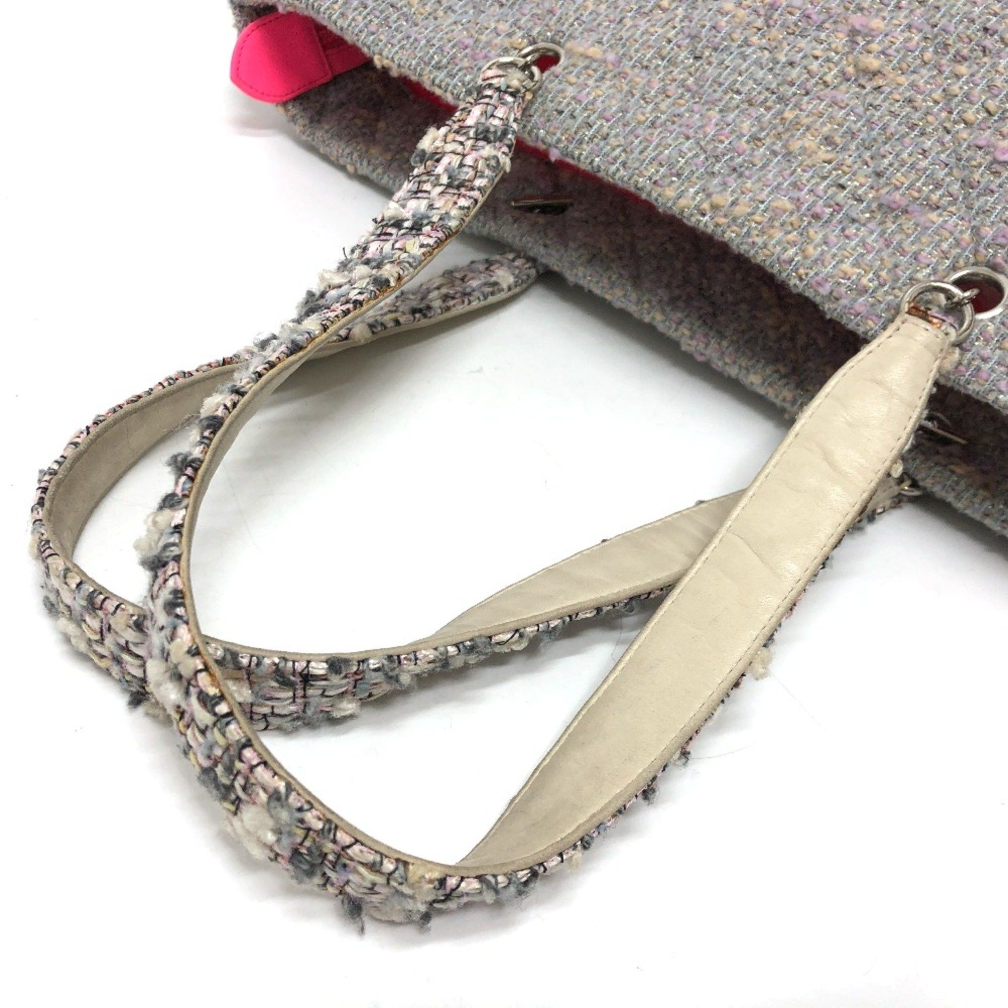 Chanel Chanel CC Mark Shoulder Bag Shoulder Bag Tote Bag Purple Based SilverHardware Size ONE SIZE - 5 Thumbnail