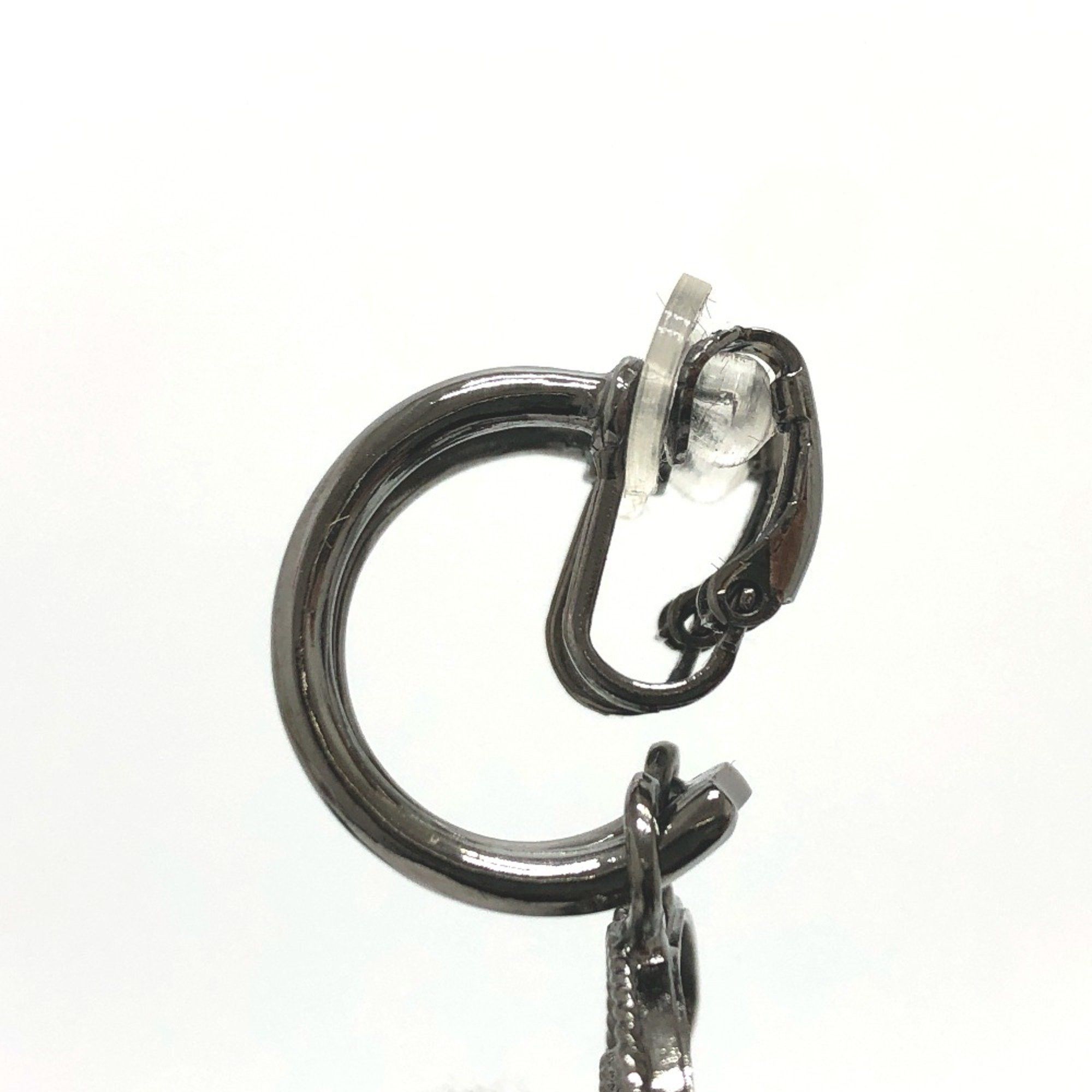 Chanel Chanel CC Mark A17S Earrings Black Size ONE SIZE - 7 Thumbnail